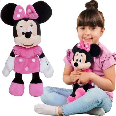 Disney Przytulanka Myszka Minnie miękka maskotka pluszak 35cm Humbi pl