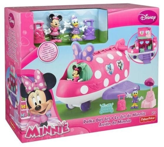 Fisher Price Disney Myszka Minnie I Daisy Samolot Zabawki Gry