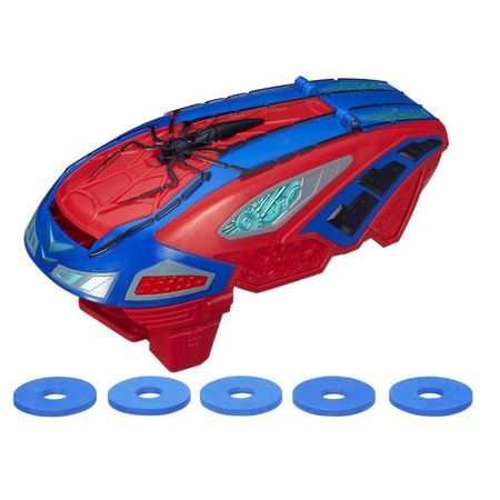 Spiderman Wyrzutnia dysków Motorized Force Blaster