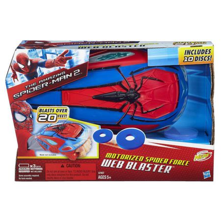 Spiderman Wyrzutnia dysków Motorized Force Blaster