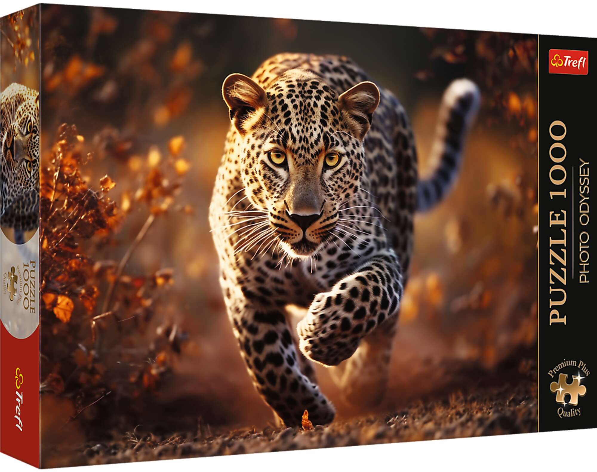 Puzzle 1000 Dziki Leopard Trefl