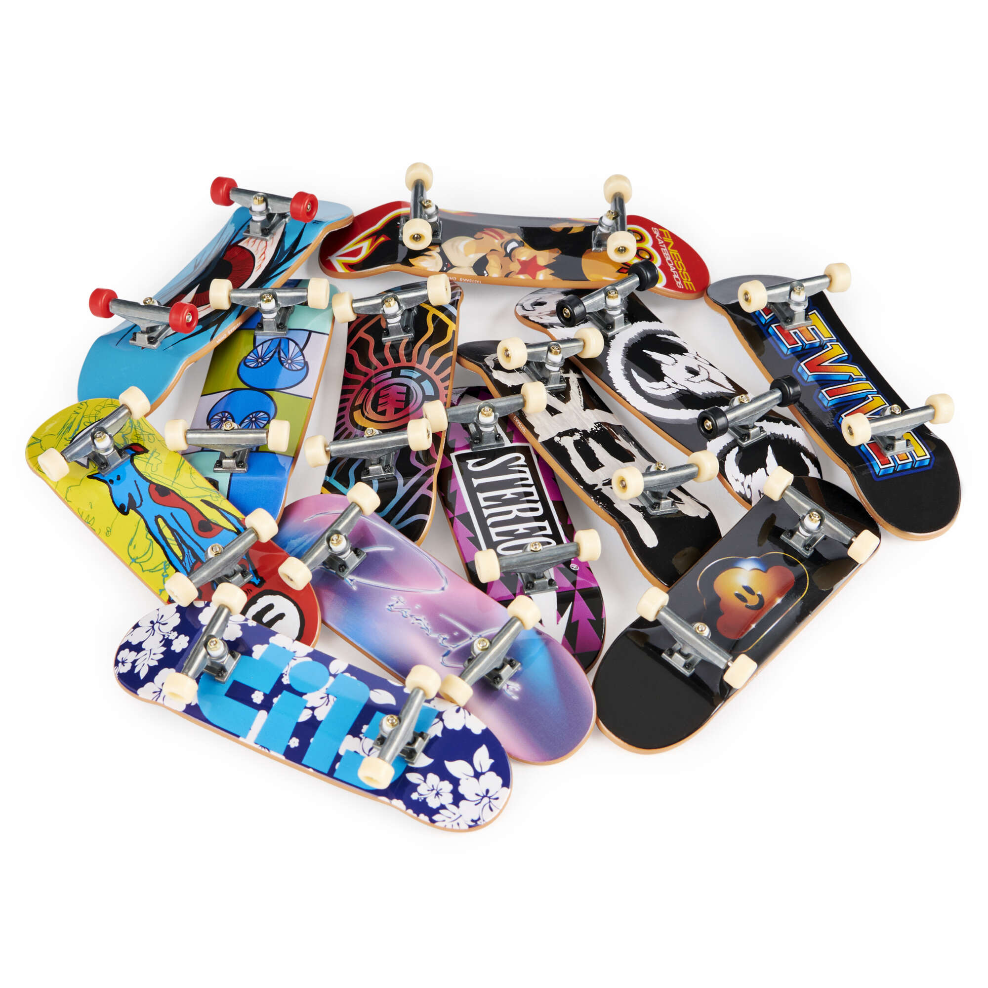 Fingerboard 3xdeskorolki Oko Flip Finesse Stereo Revive autentyczny wzr MIX - wysyka losowa Tech Deck