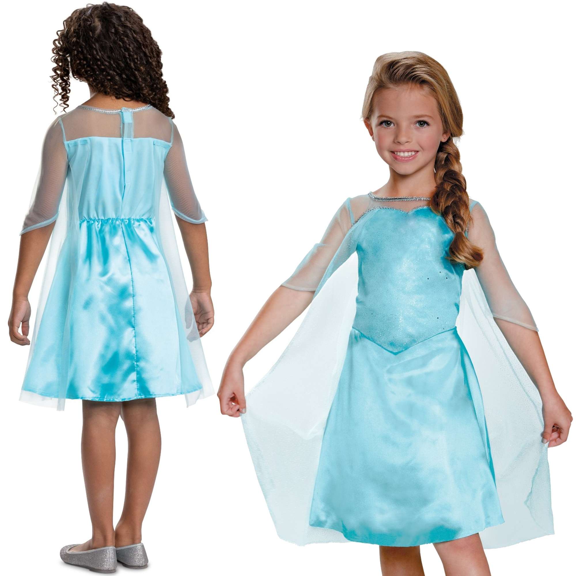 Strj karnawaowy Disney Kraina Lodu Elsa Frozen ksiniczka 110-122 cm (5-6 lat)