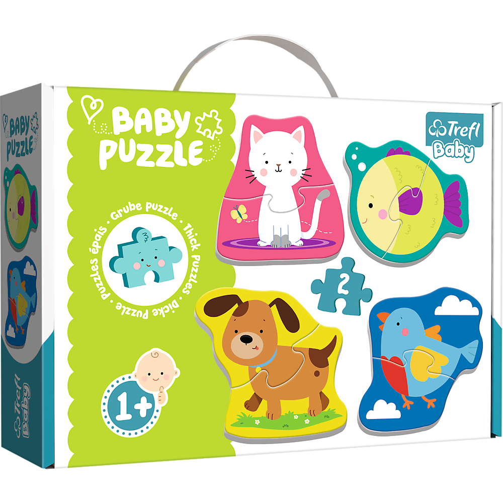 Trefl Baby Classic Grube Puzzle Zwierztka 36074 2+