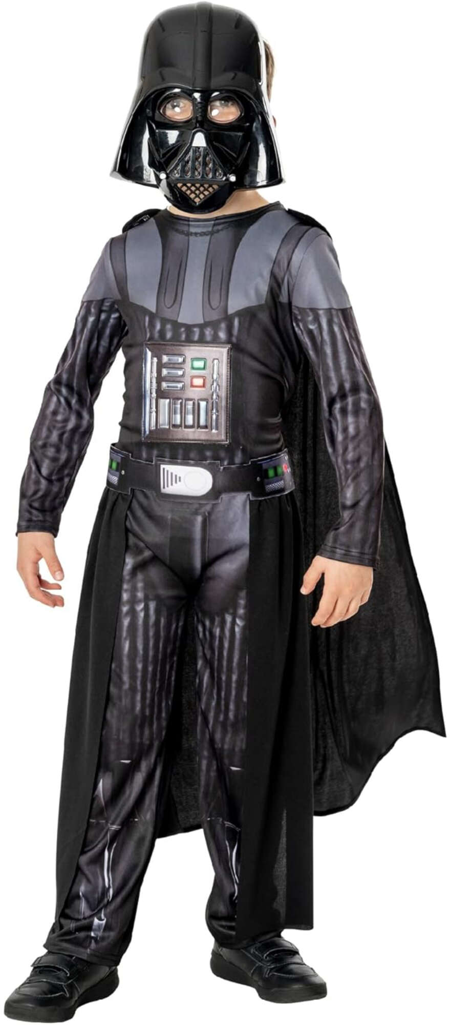 Strj karnawaowy Star Wars Gwiezdne Wojny Darth Vader kostium czarne przebranie 122-128 cm (7-8 lat)