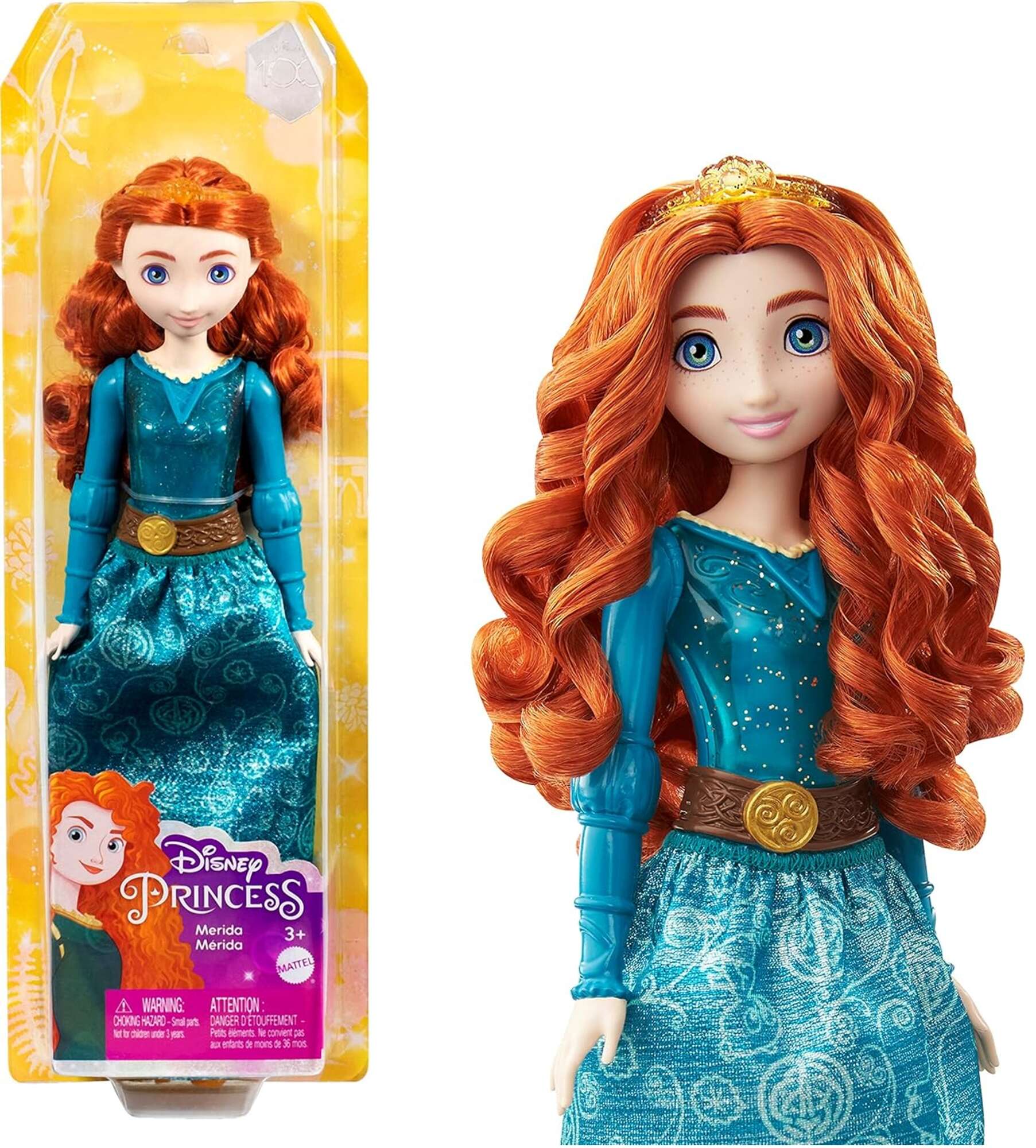 Lalka Disney Ksiniczka Merida: Merida Waleczna 27 cm