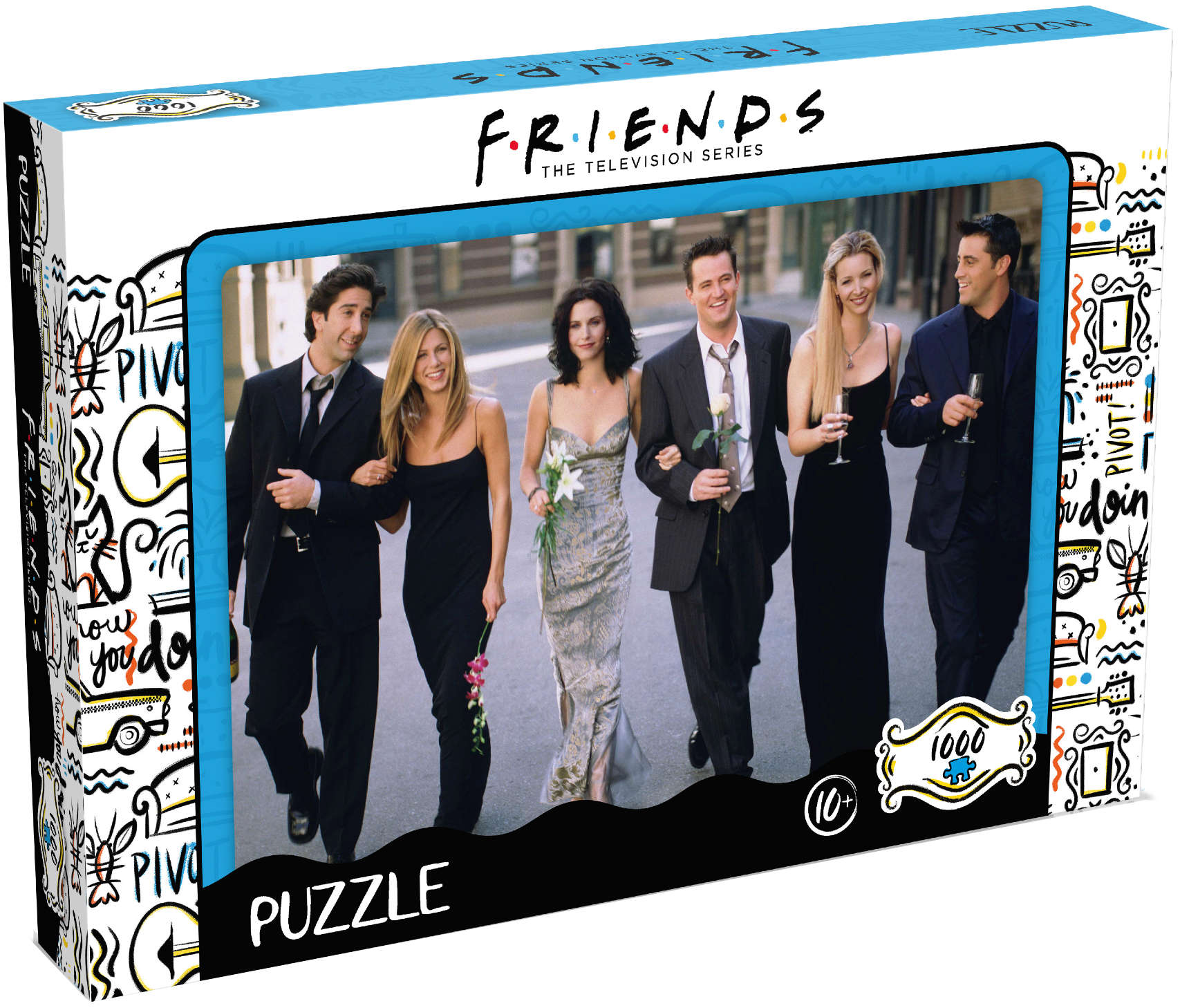 Winning Puzzle 1000 Friends Przyjaciele Banquet