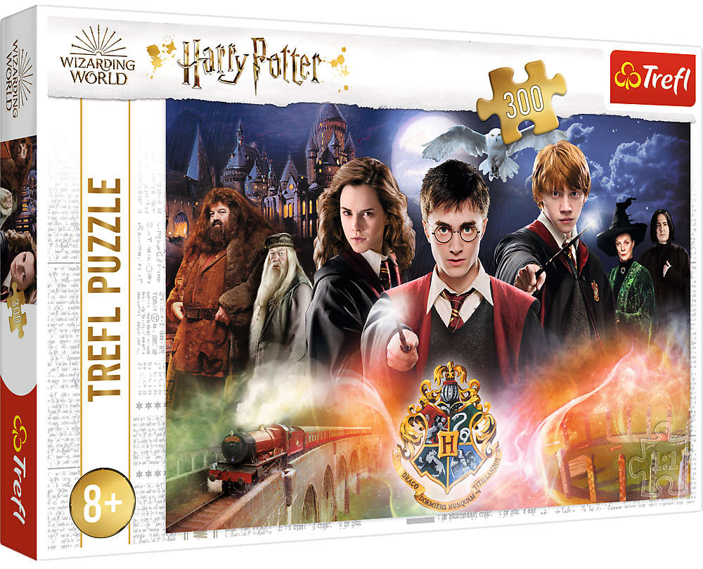 Puzzle 300 Tajemniczy Harry Potter Trefl