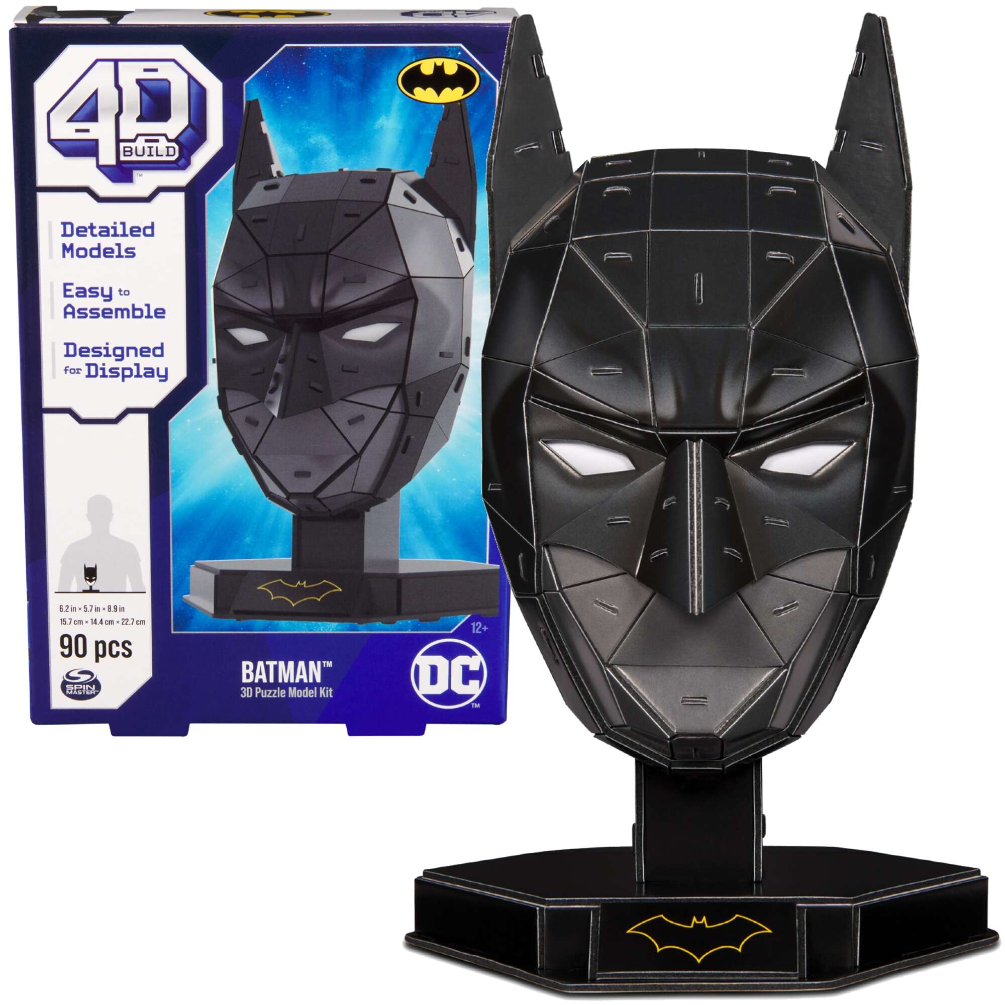 Puzzle 4D Build Batman model czarna figurka bohater 3D do zoenia