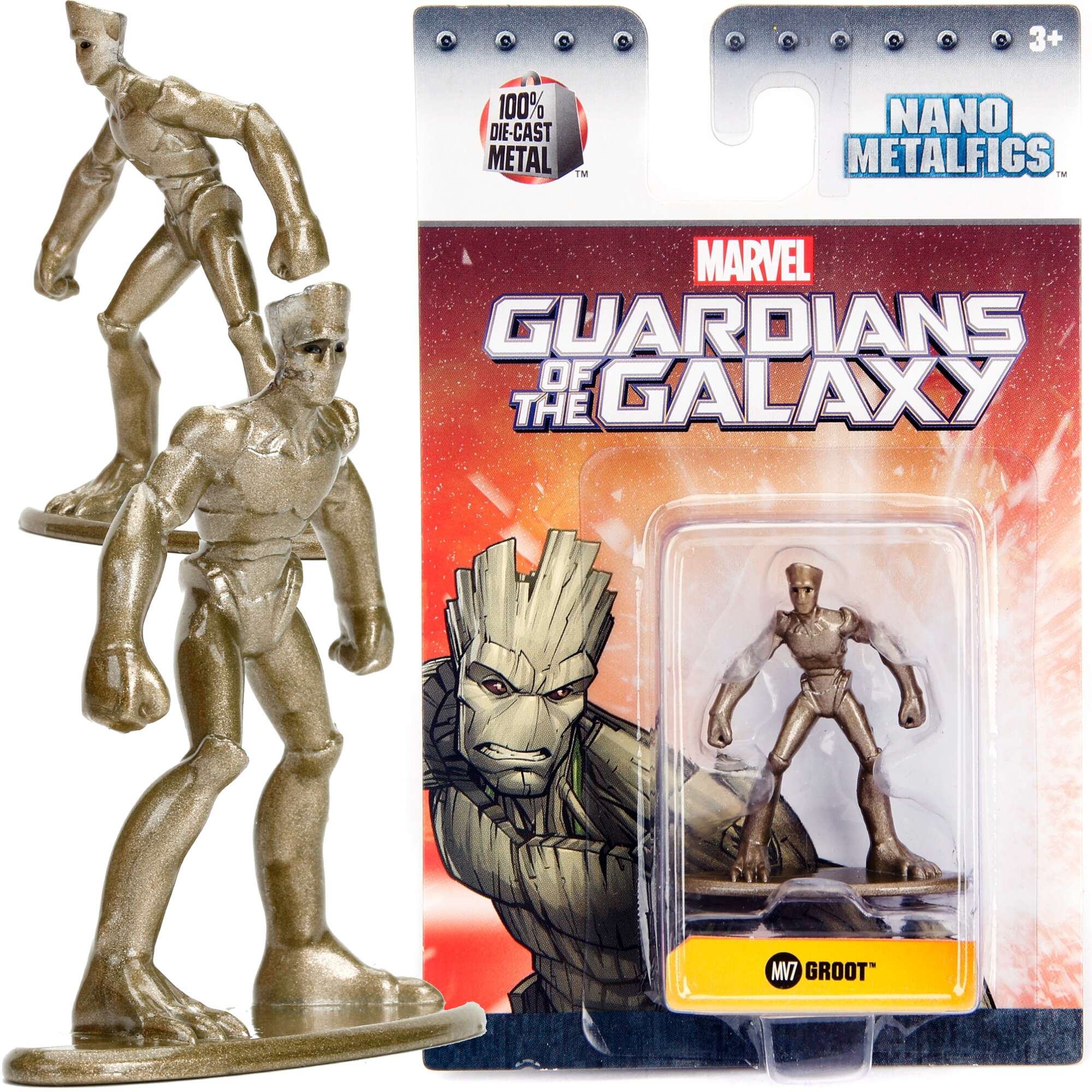 Marvel Figurka Kolekcjonerska Groot Avengers Nano Metalfigs 4cm