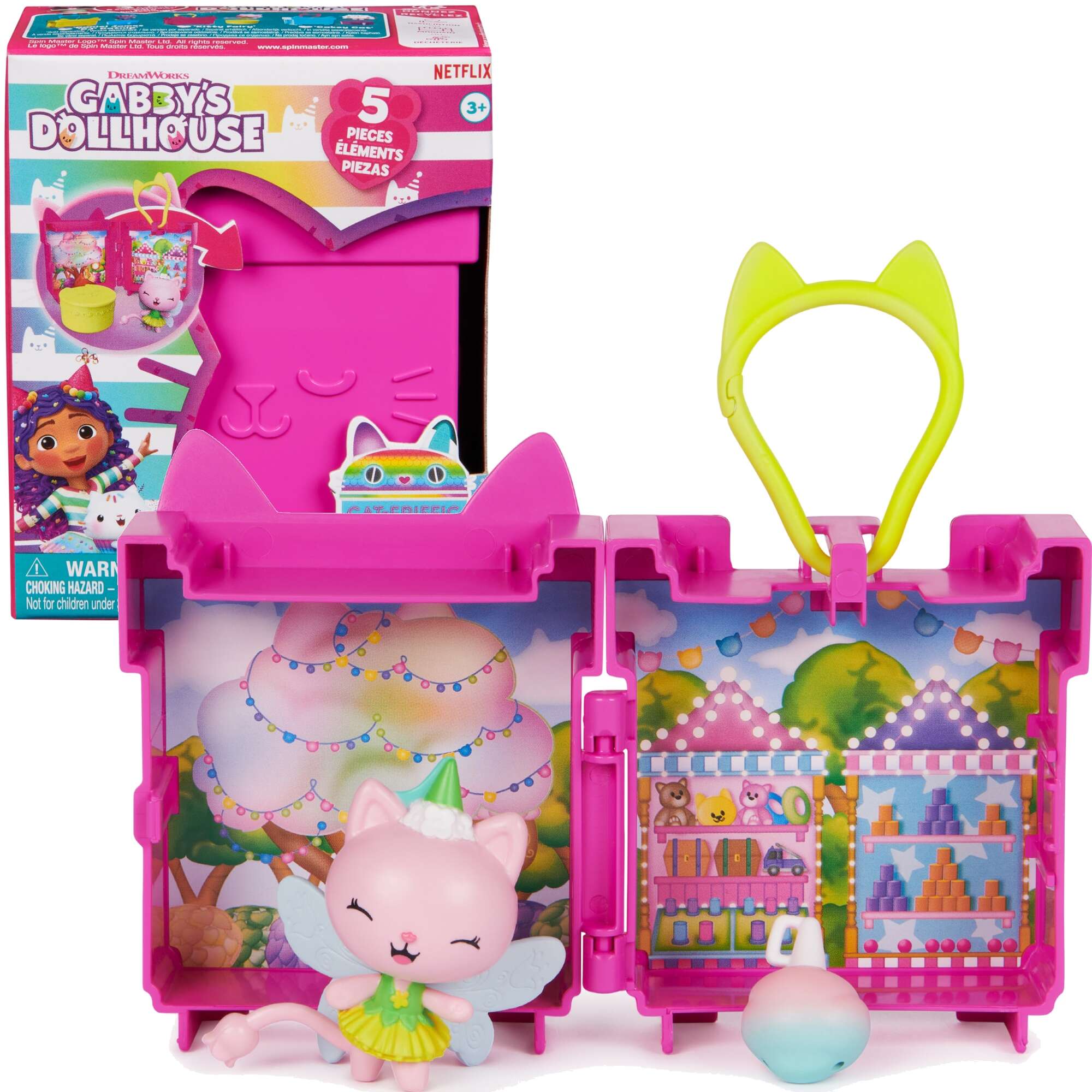 Koci Domek Gabi Wrkicia minibox pokj 5 elementw Gabby's Dollhouse