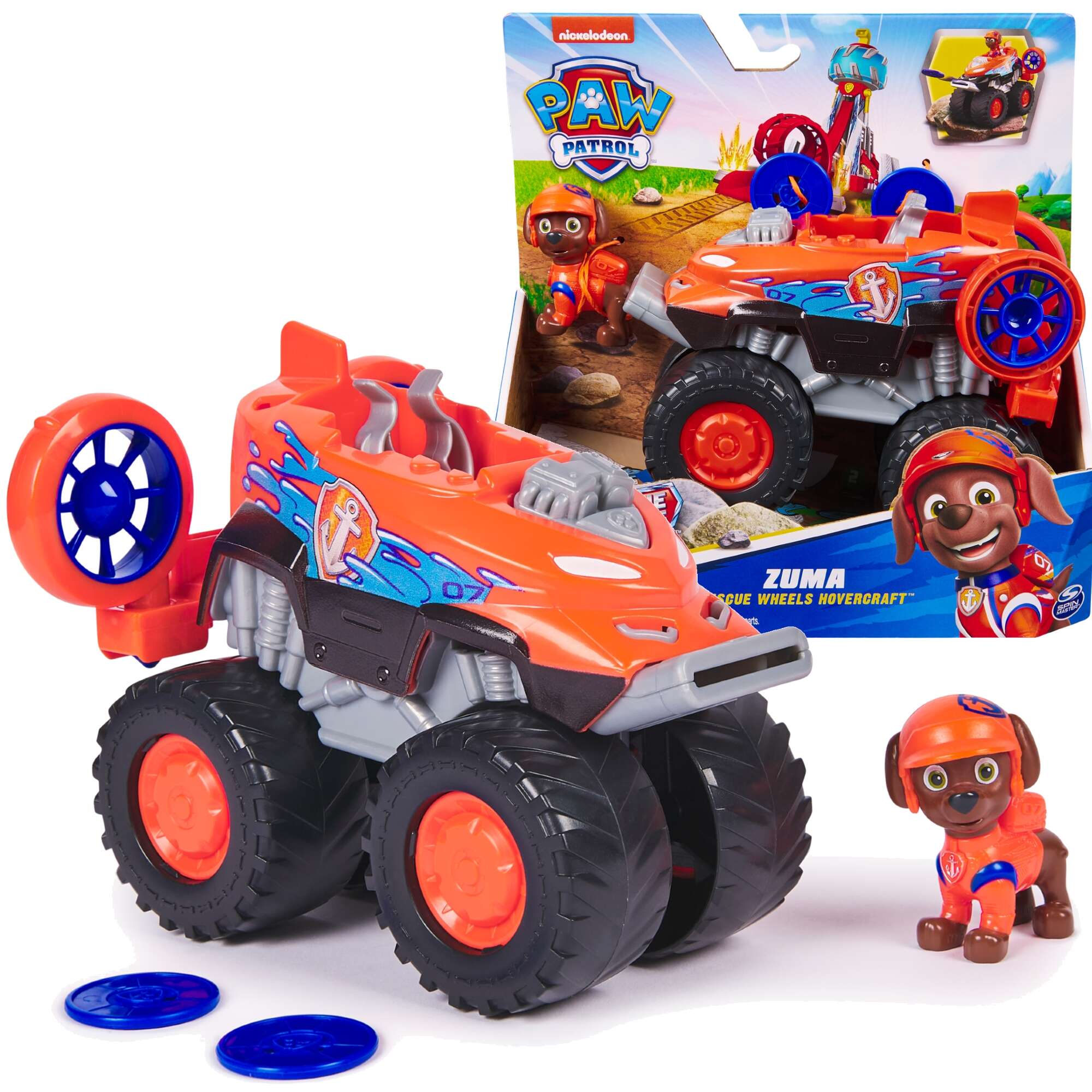 Psi Patrol Rescue Wheels Pojazd + figurka Zumy