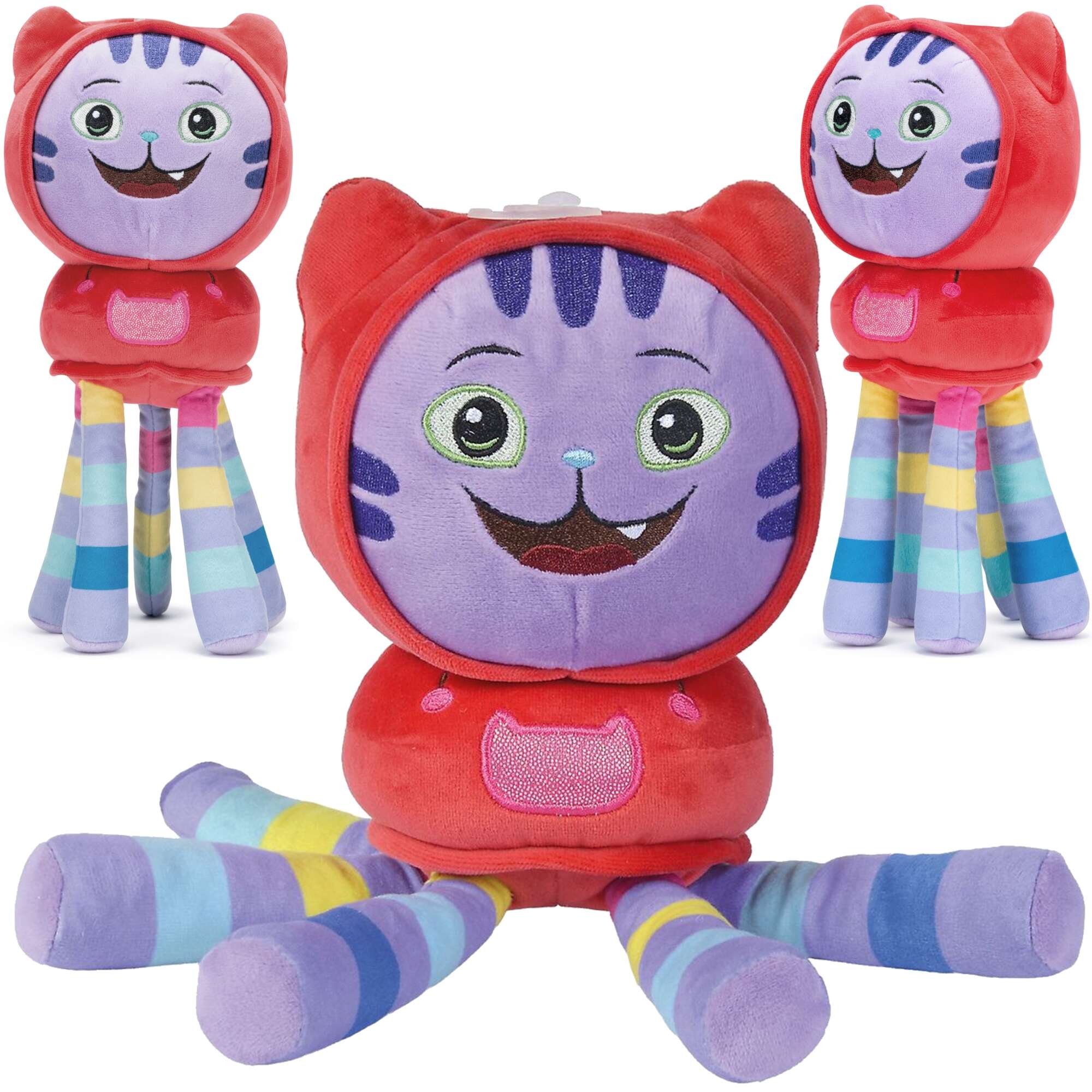 Koci Domek Gabi Maskotka DJ Kocimitka mikka przytulanka Catnip kolorowy pluszak 25 cm Gabby's Dollhouse