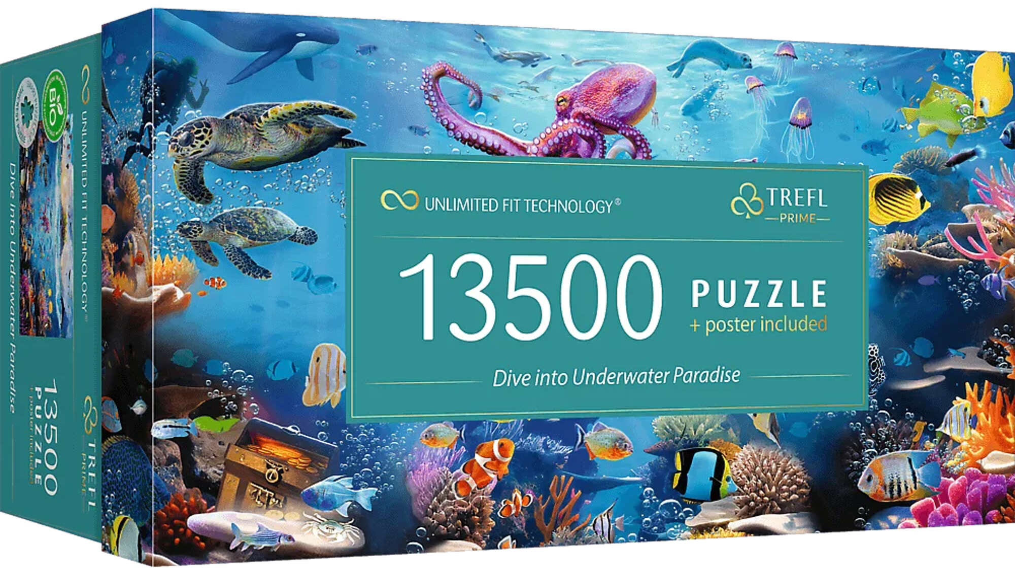 Puzzle Trefl 13500 elementw Dive into Underwater Paradise