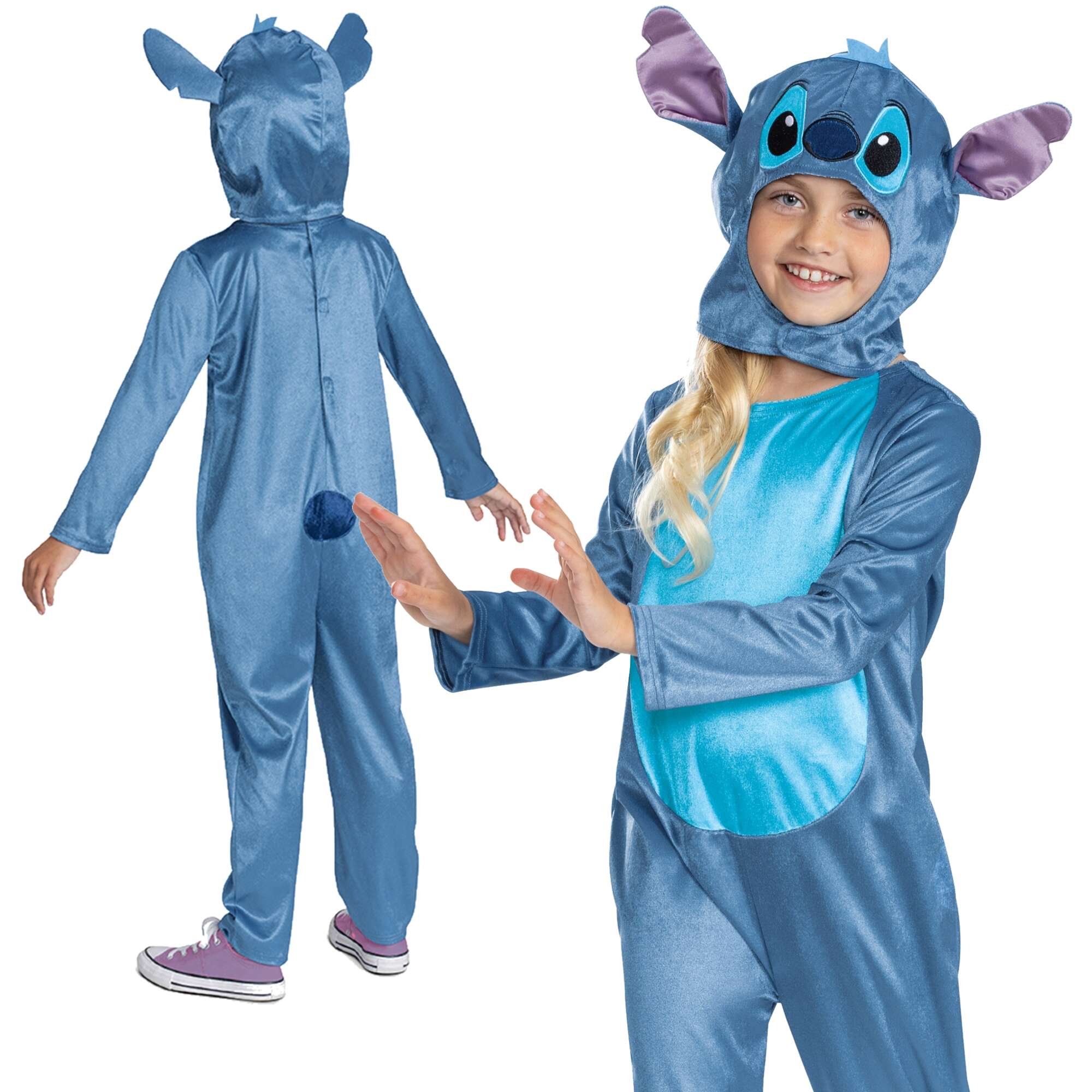 Disney Lilo&Stitch strj karnawaowy Stitch kostium przebranie 94-109 cm (3-4 lat)