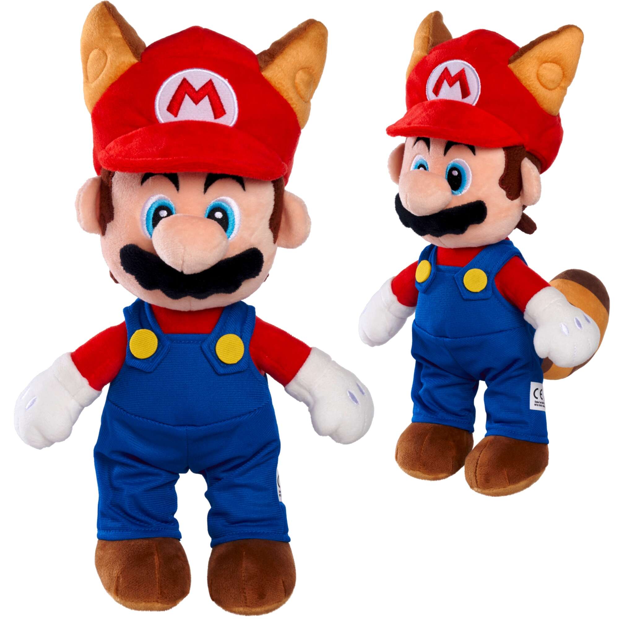 Super Mario Mikka Maskotka Raccoon pluszak 30cm