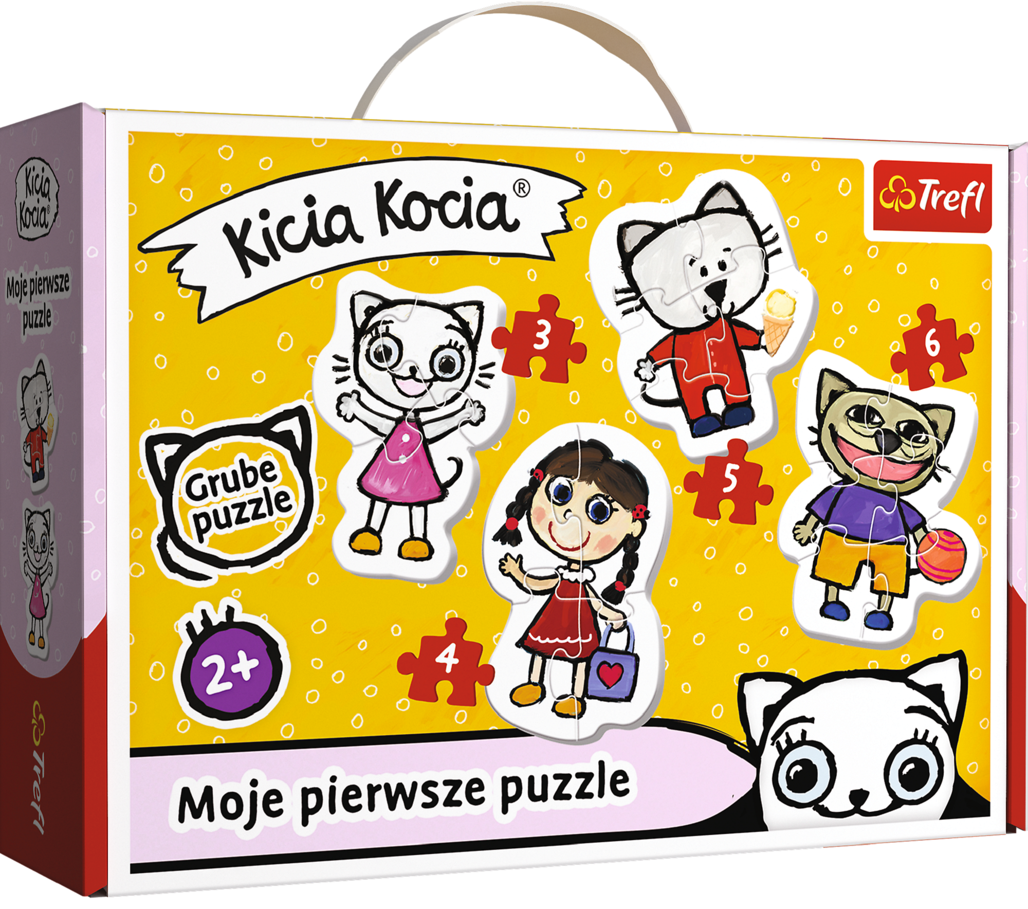 Trefl Puzzle Baby Classic Wesoa Kicia Kocia