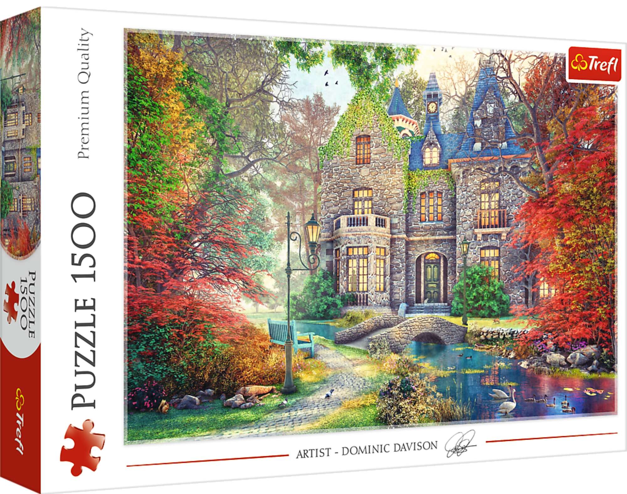 Puzzle 1500 elementw Jesienny dworek