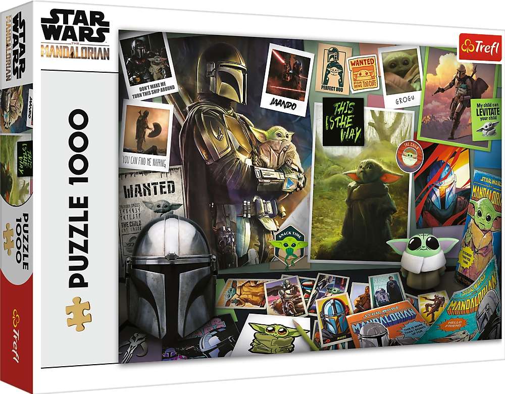 Star Wars Puzzle 1000 elementw Kolekcja Grogu