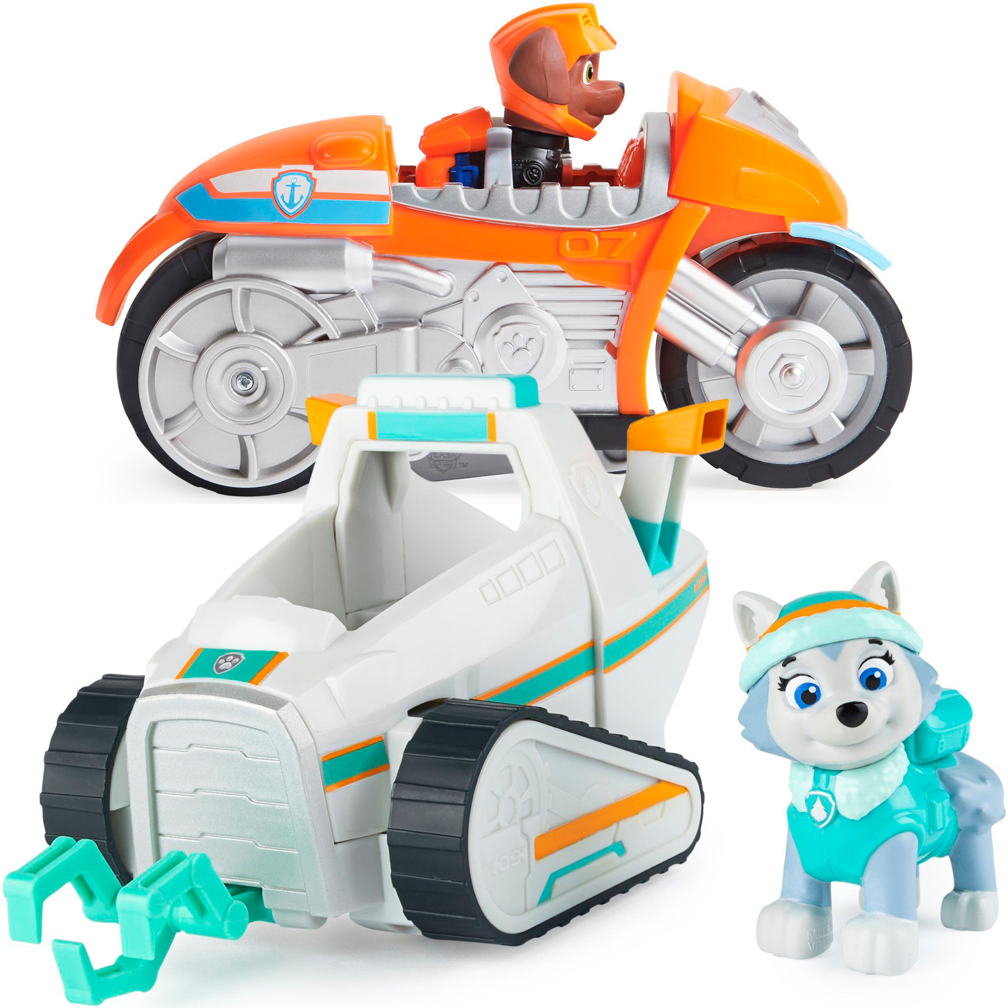 Psi Patrol Everest figurka i pojazd skuter nieny z pugiem Spin Master