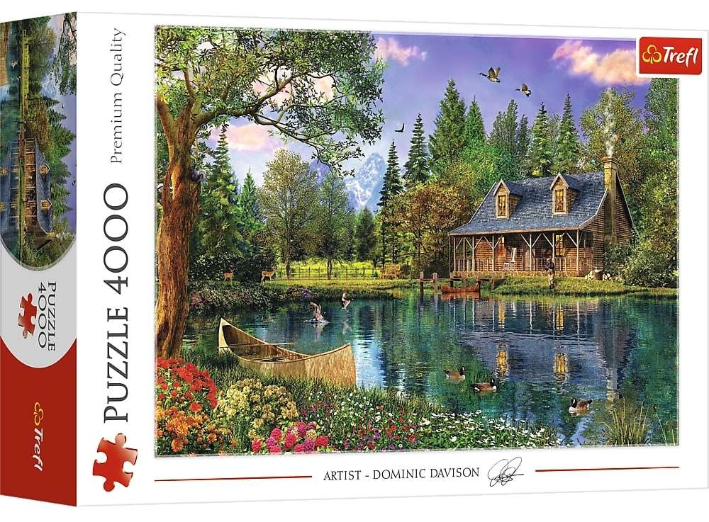 Puzzle 4000 Popoudniowa Sielanka Trefl