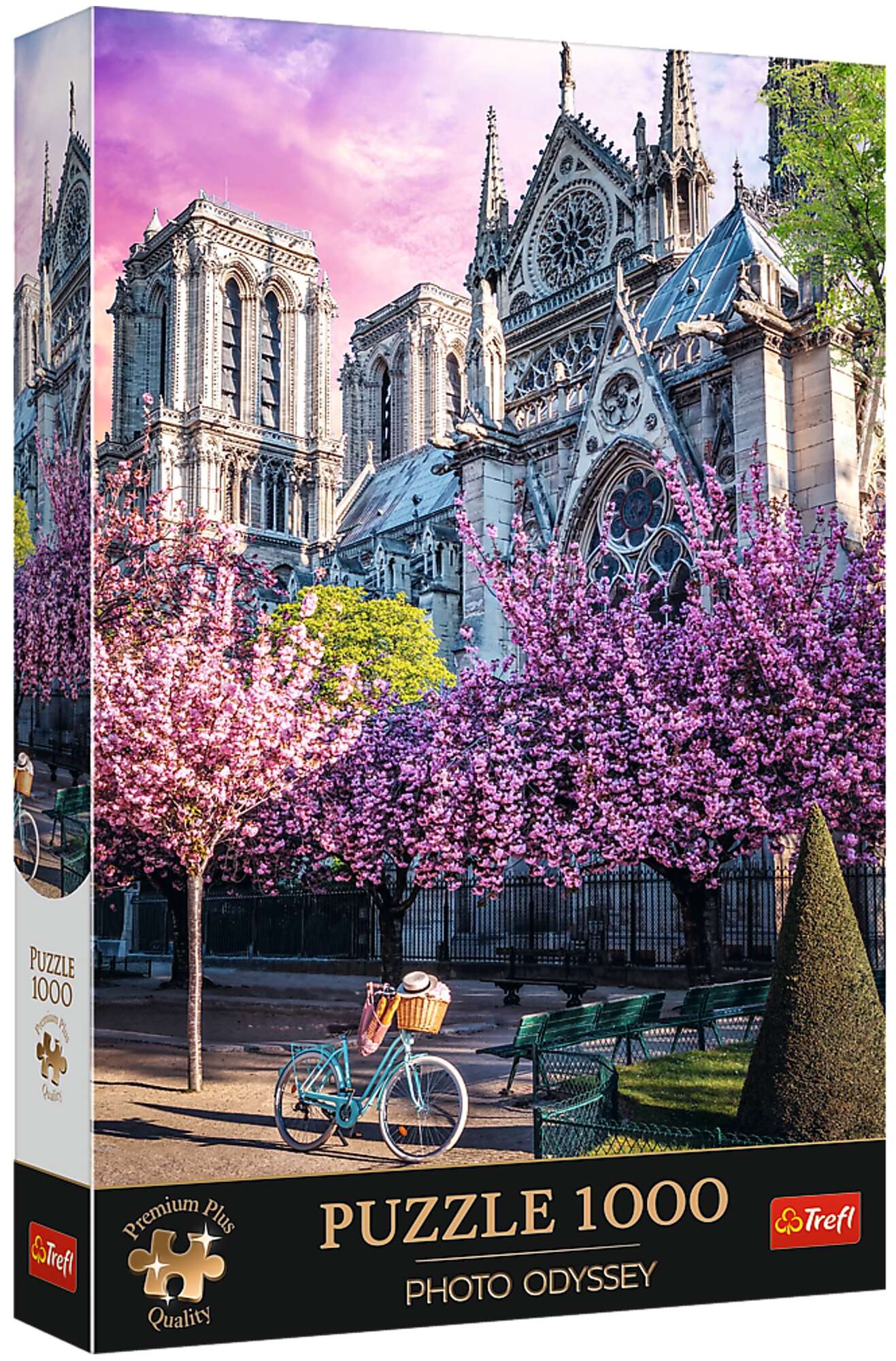 Puzzle 1000 Katedra Notre Dame Pary Trefl