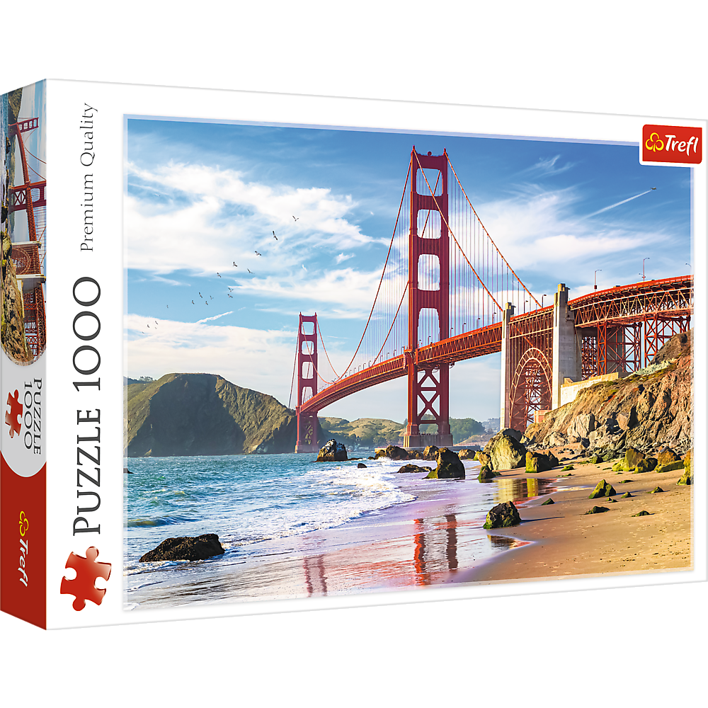 Puzzle 1000 Most Golden Gate San Francisco USA Trefl