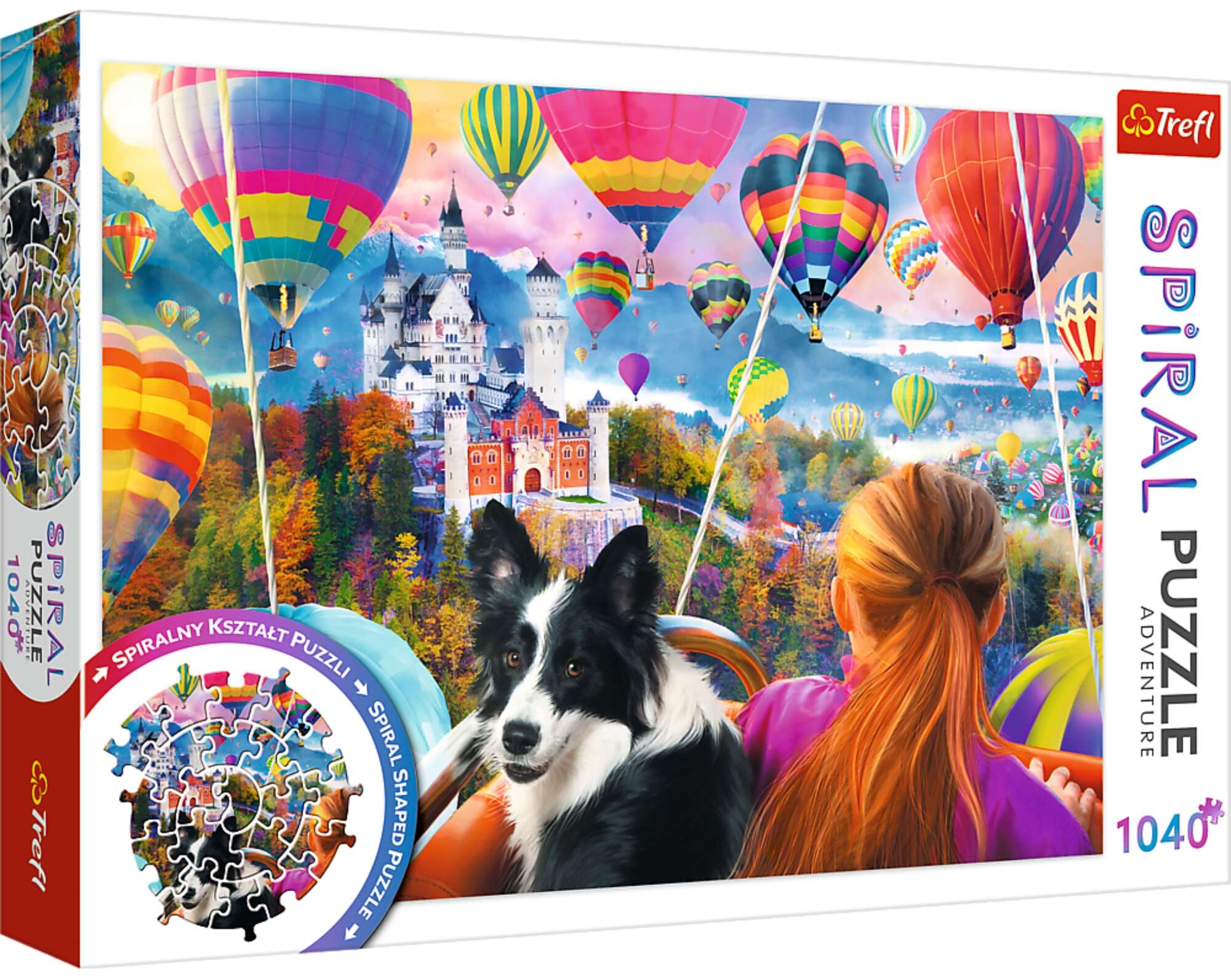 Puzzle 1040 elementw Spiral Adventure Festiwal balonw