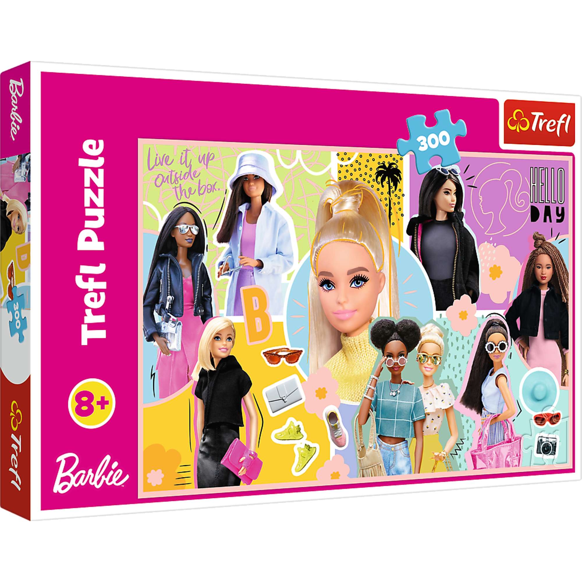 Trefl Puzzle Barbie Twoja ulubiona Barbie 300 elementw 60x40 cm