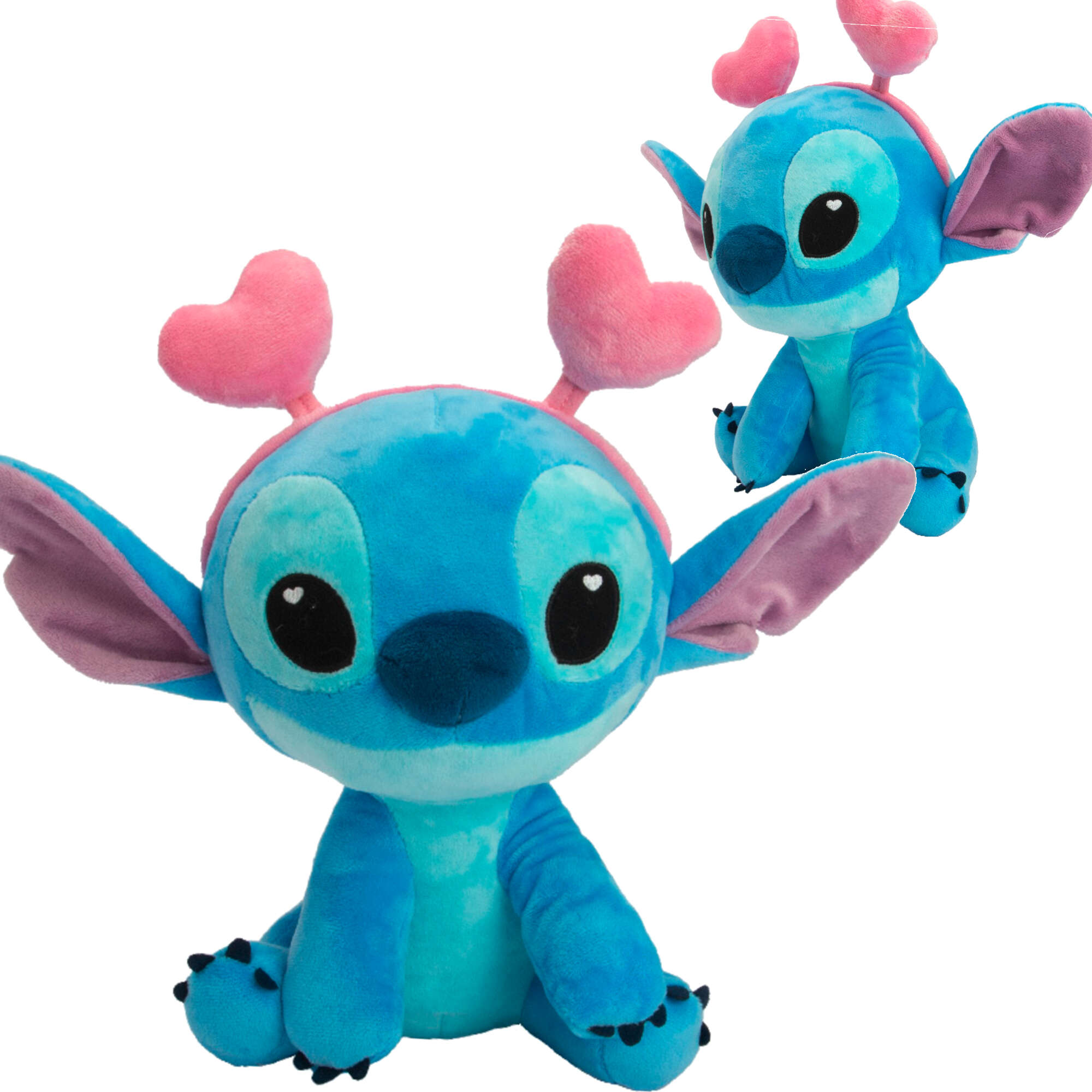 Disney Lilo&Stitch Maskotka Stitch z opask w serduszka 25cm