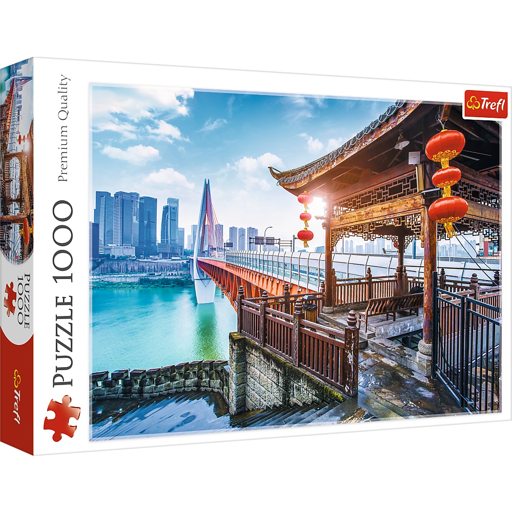 Puzzle 1000 Chiny Chongqing Trefl