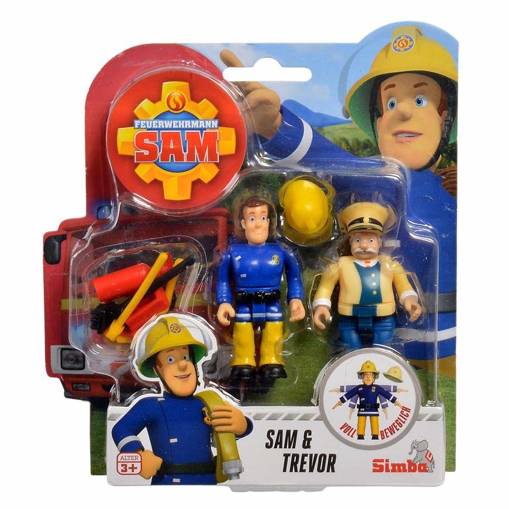 Simba Straak Sam, 2 figurki Sam i Trevor oraz akcesoria