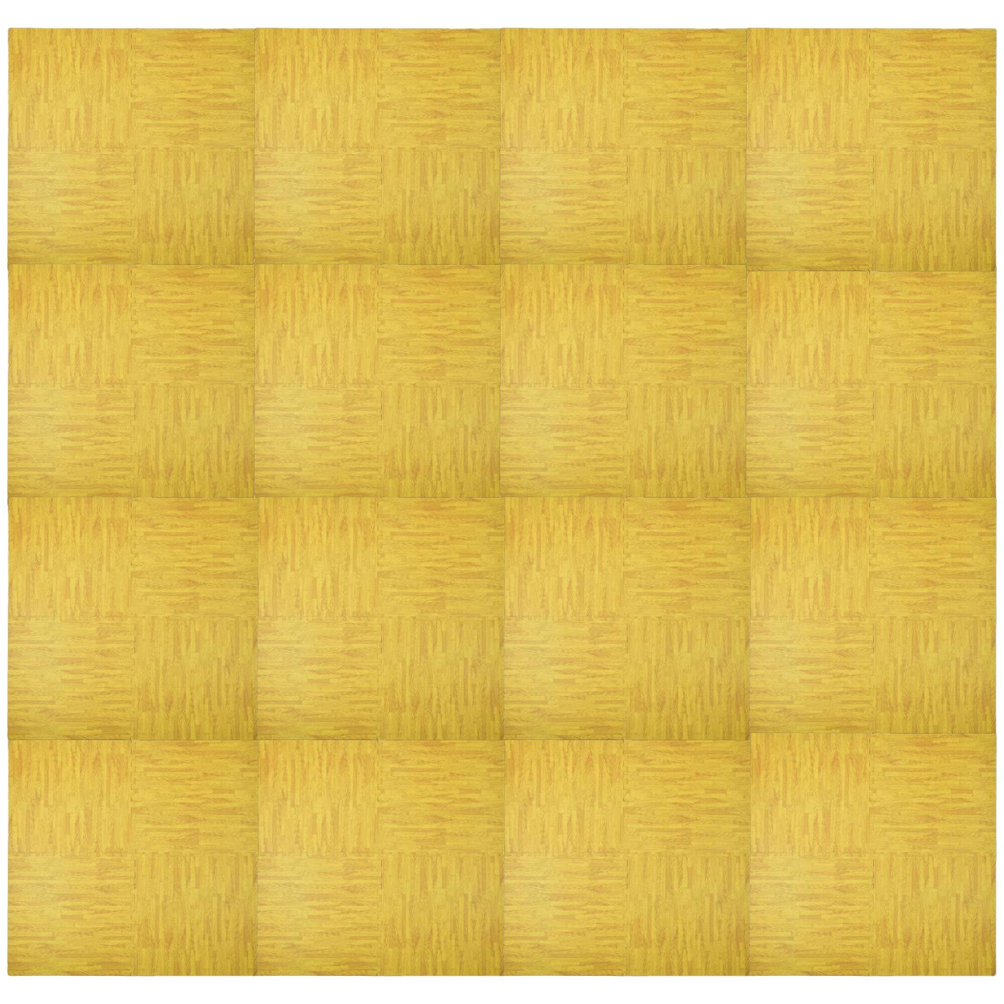 Humbi Puzzle piankowe Mata piankowa panele jasne 60 x 60 x 1 cm 16 szt.