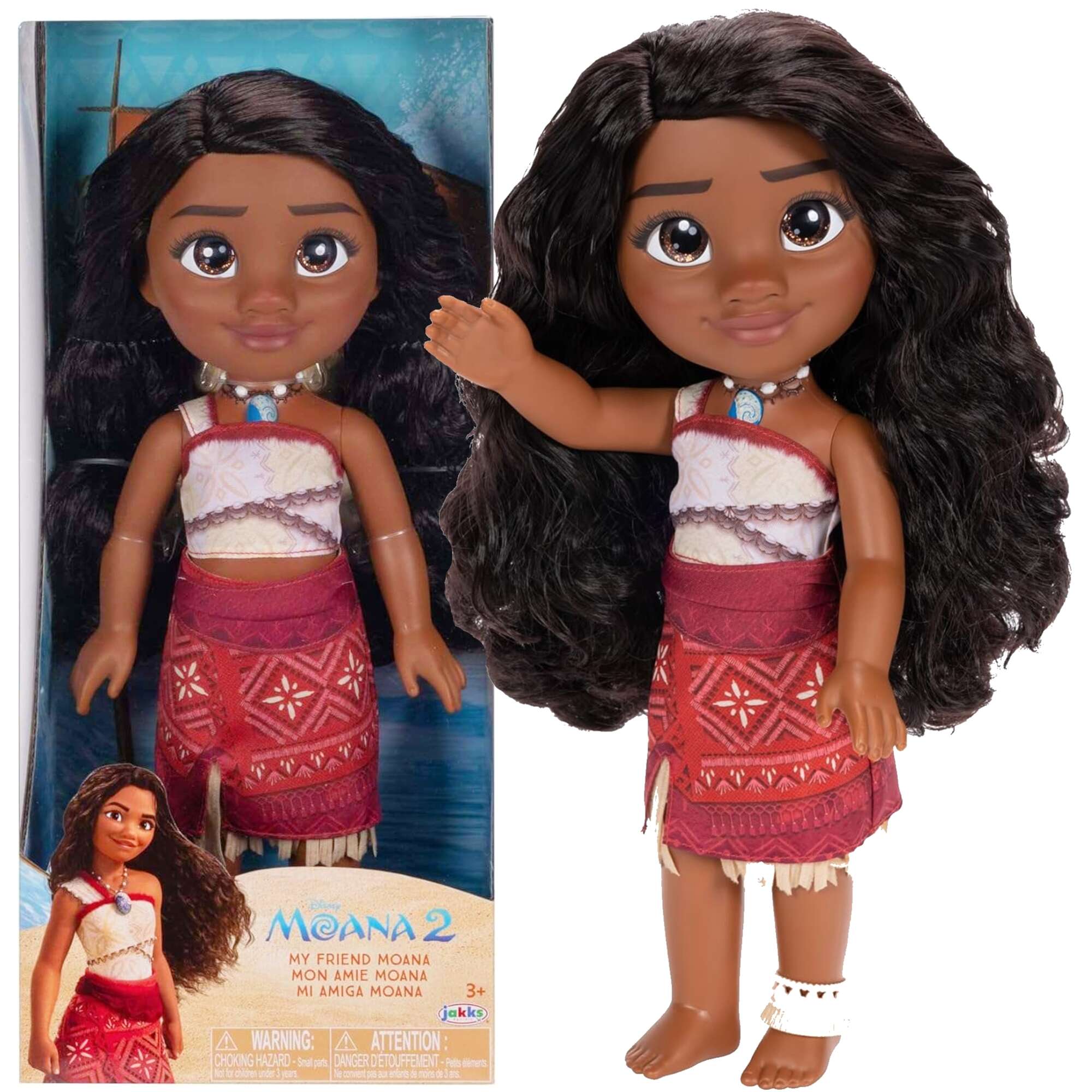 Disney ksiniczka lalka Vaiana 2 Moana 2 35 cm