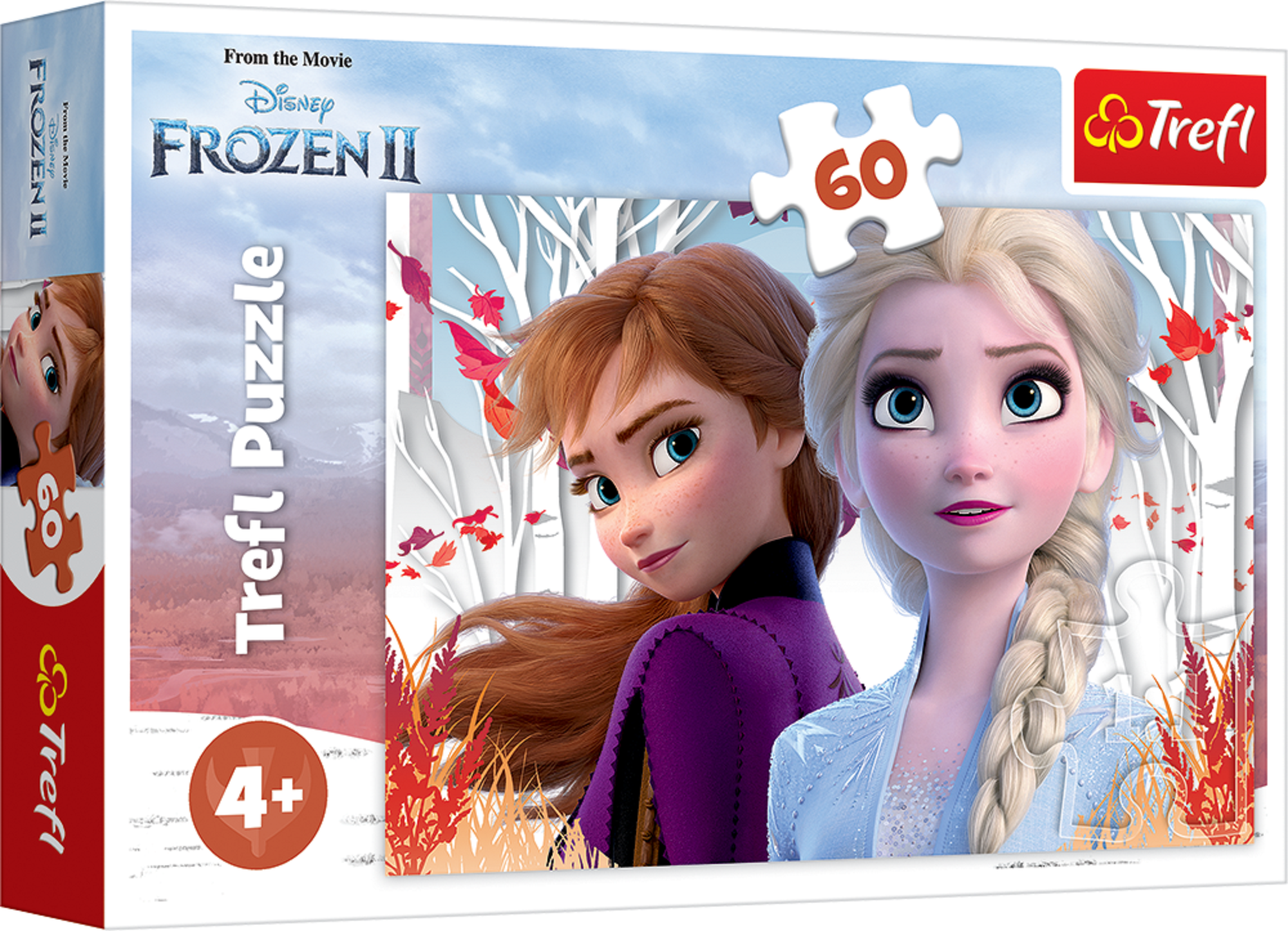 Trefl Puzzle 60 Frozen II Zaczarowany wiat