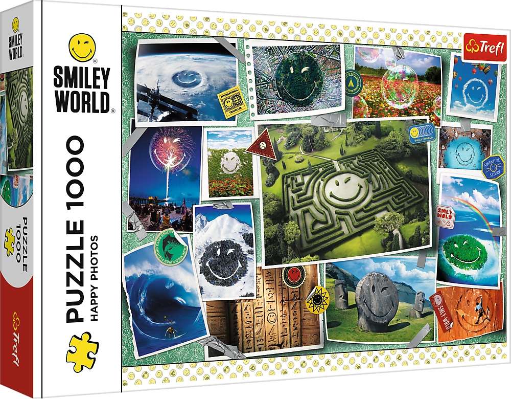 Smiley World Puzzle 1000 elementw Wesoe zdjcia