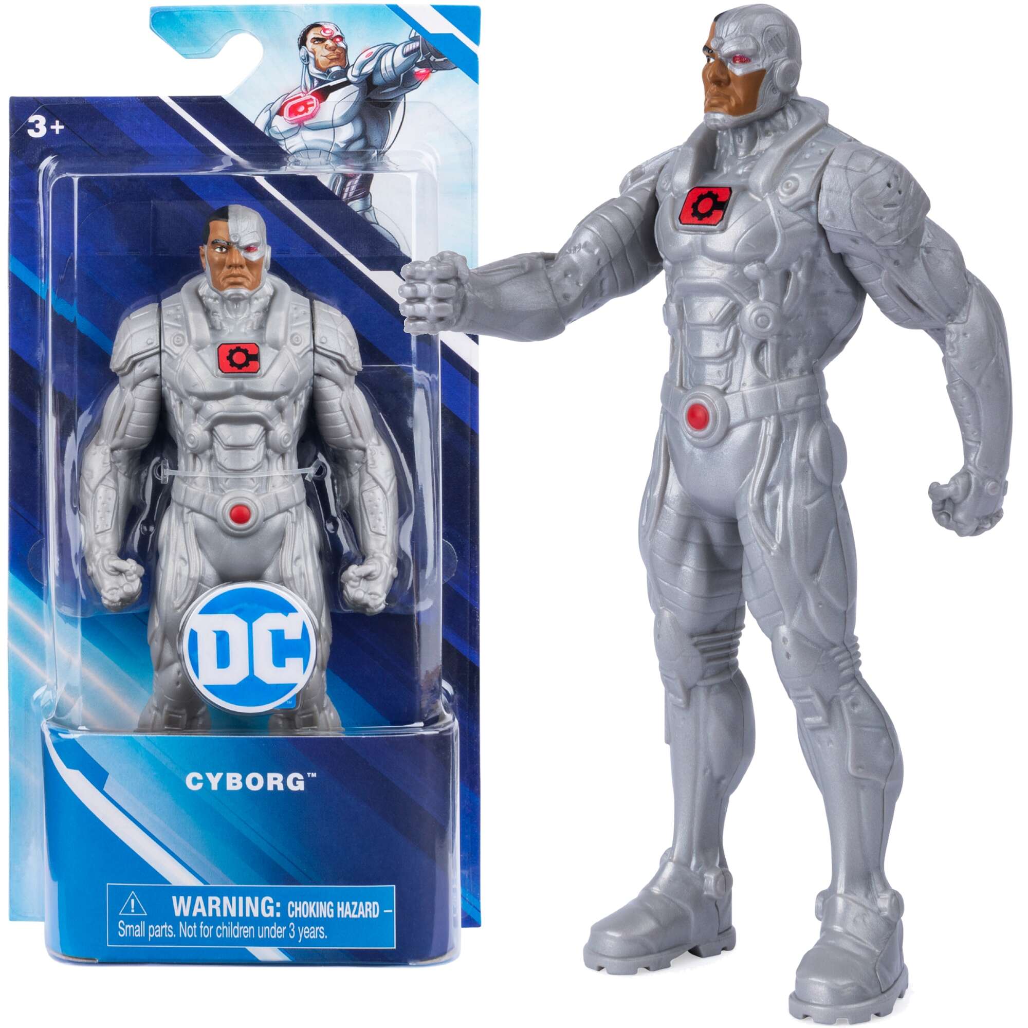 DC Comics Cyborg figurka bohatera 15 cm
