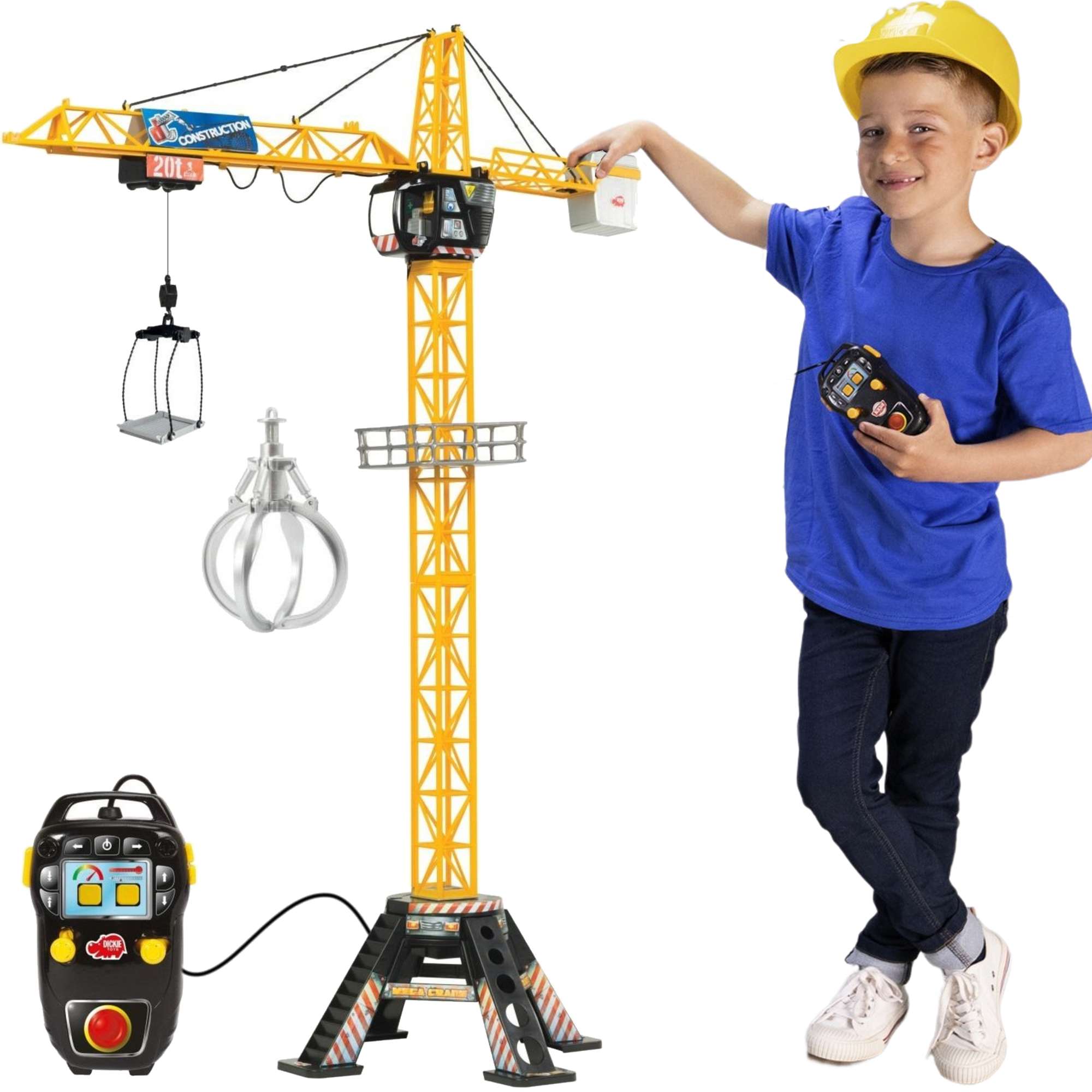 Mega Crane Dwig uraw z dwikiem zdalnie sterowany 120 cm + pilot