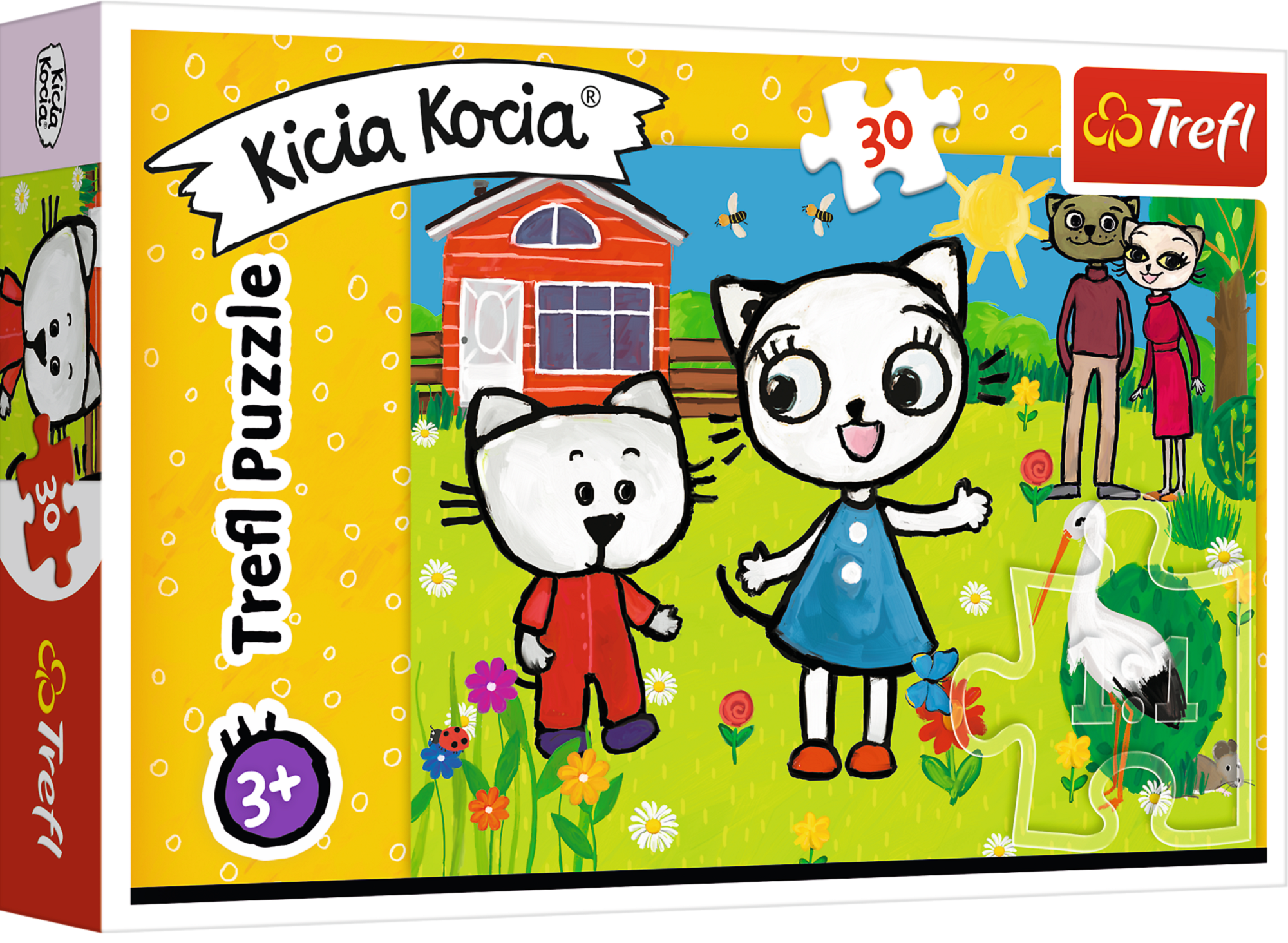 Puzzle 30 Kicia Kocia Przygody Kici Koci Trefl 18264