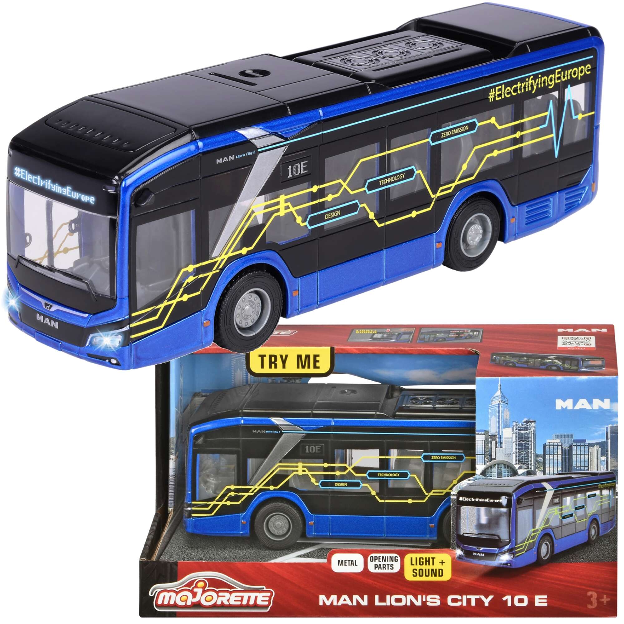 Autobus Man Lion's City 10E wiato/dwik