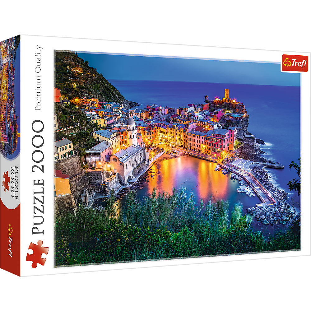 Puzzle 2000 Vernazza o zmroku Trefl