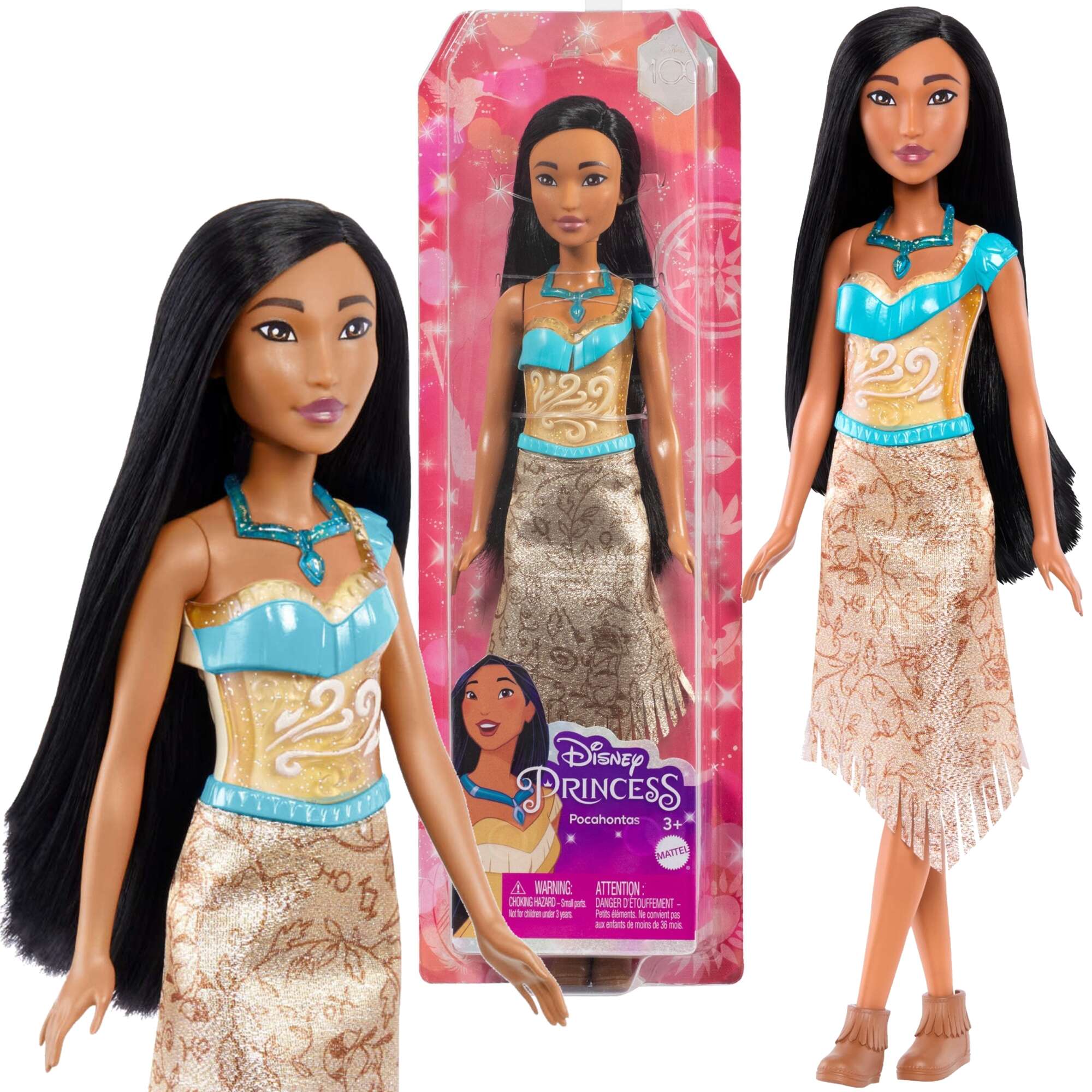 Ksiniczka Pocahontas Lalka 30 cm Disney Princess w byszczcym ubraniu