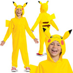 Strój karnawałowy Pokemon Pikachu kostium żółte przebranie Kigurumi 127-136 cm (7-8 lat)