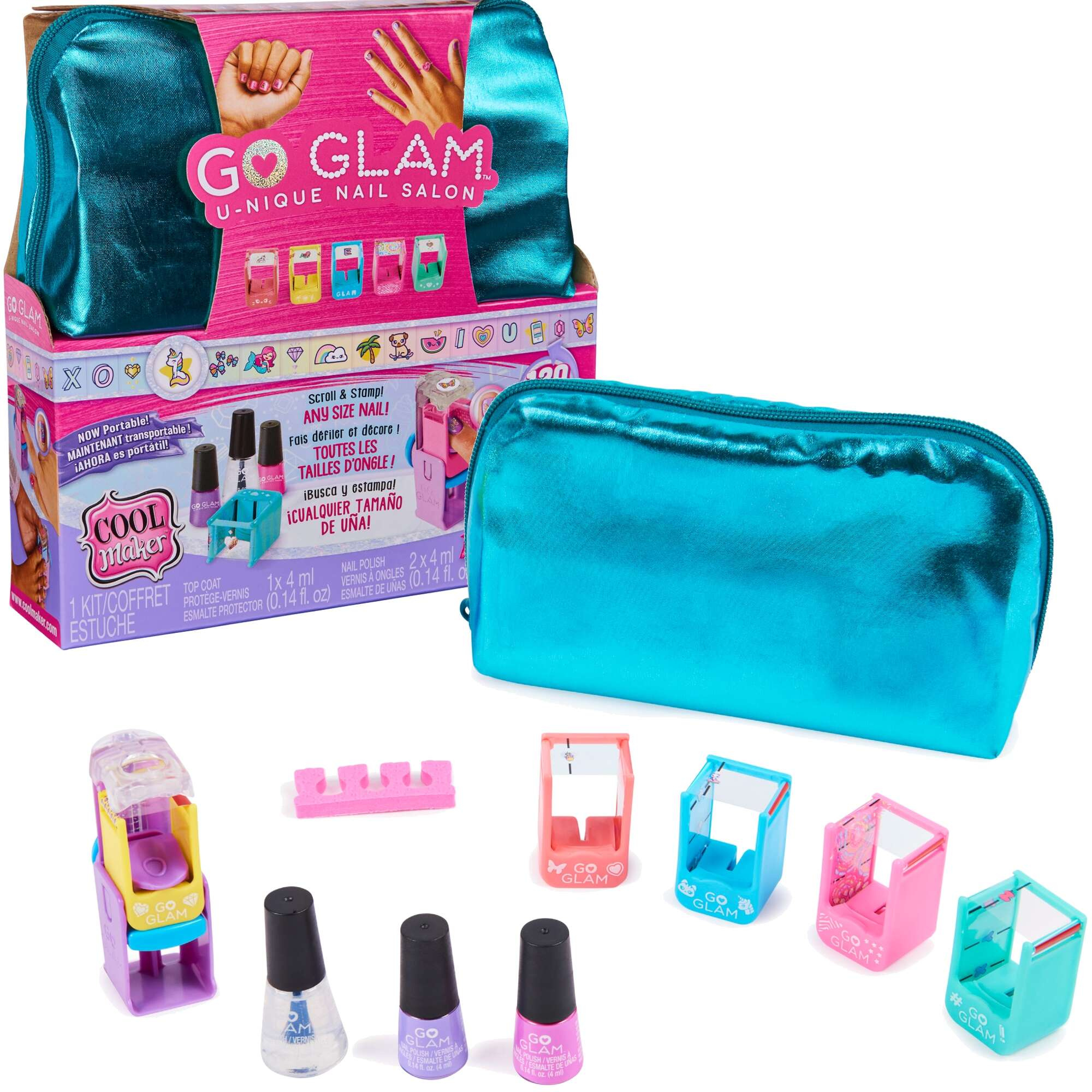 Zestaw do dekoracji paznokci Cool Maker Go Glam U-nique Nail Salon