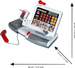 Elektroniczna kasa sklepowa + zabawkowy koszyk na zakupy z akcesoriami dla dzieci AGD 3+
