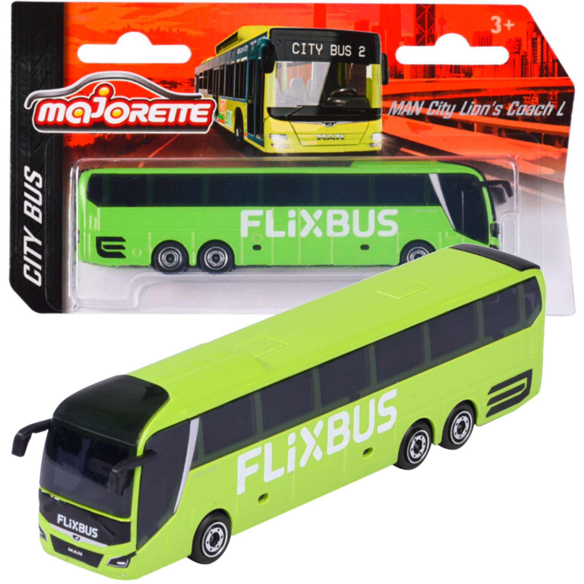 Pojazd miejski MAN Lion's Coach L Flixbus Zielony Autobus