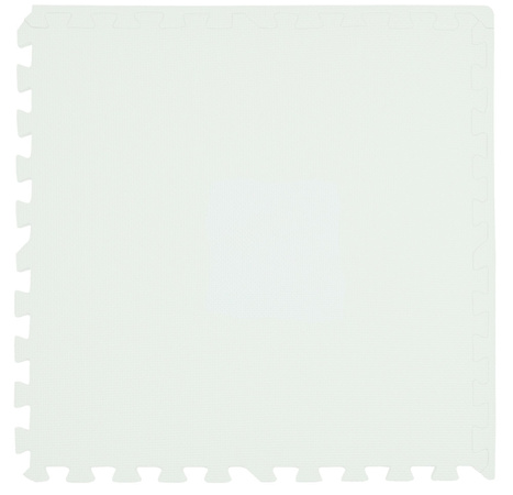 Mata piankowa podłogowa Humbi 360x240 Duże puzzle piankowe wodoodporne bezpieczne 24 szt. żółty, biały