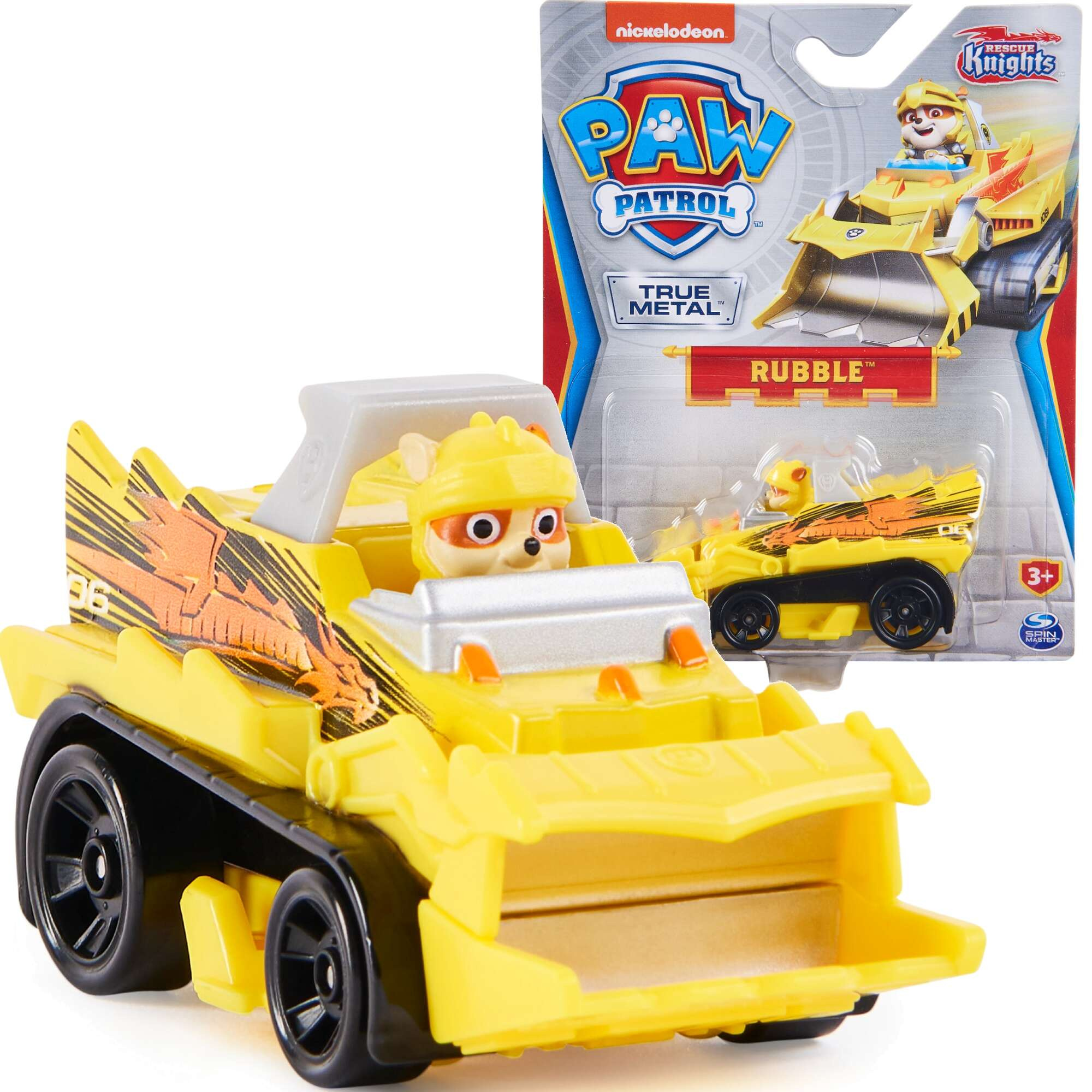 Psi Patrol Rescue Knights auto Rubble'a z figurk 8cm