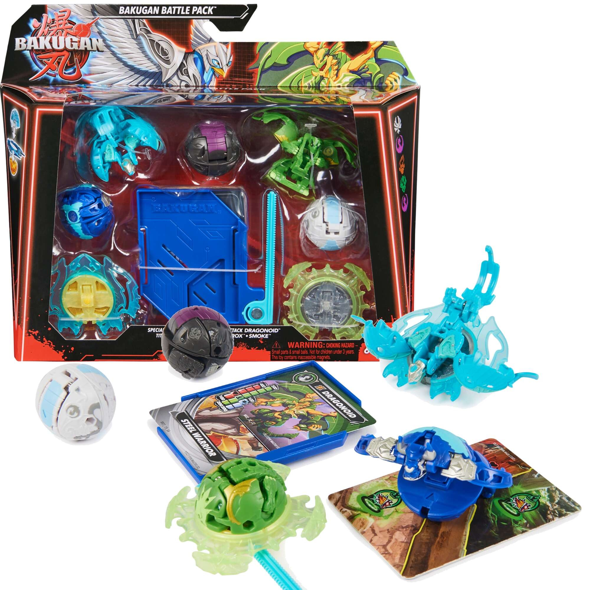 Zestaw Bakugan Battle Pack Gra strategiczna + Figurki Special Attack Ventri Special Attack