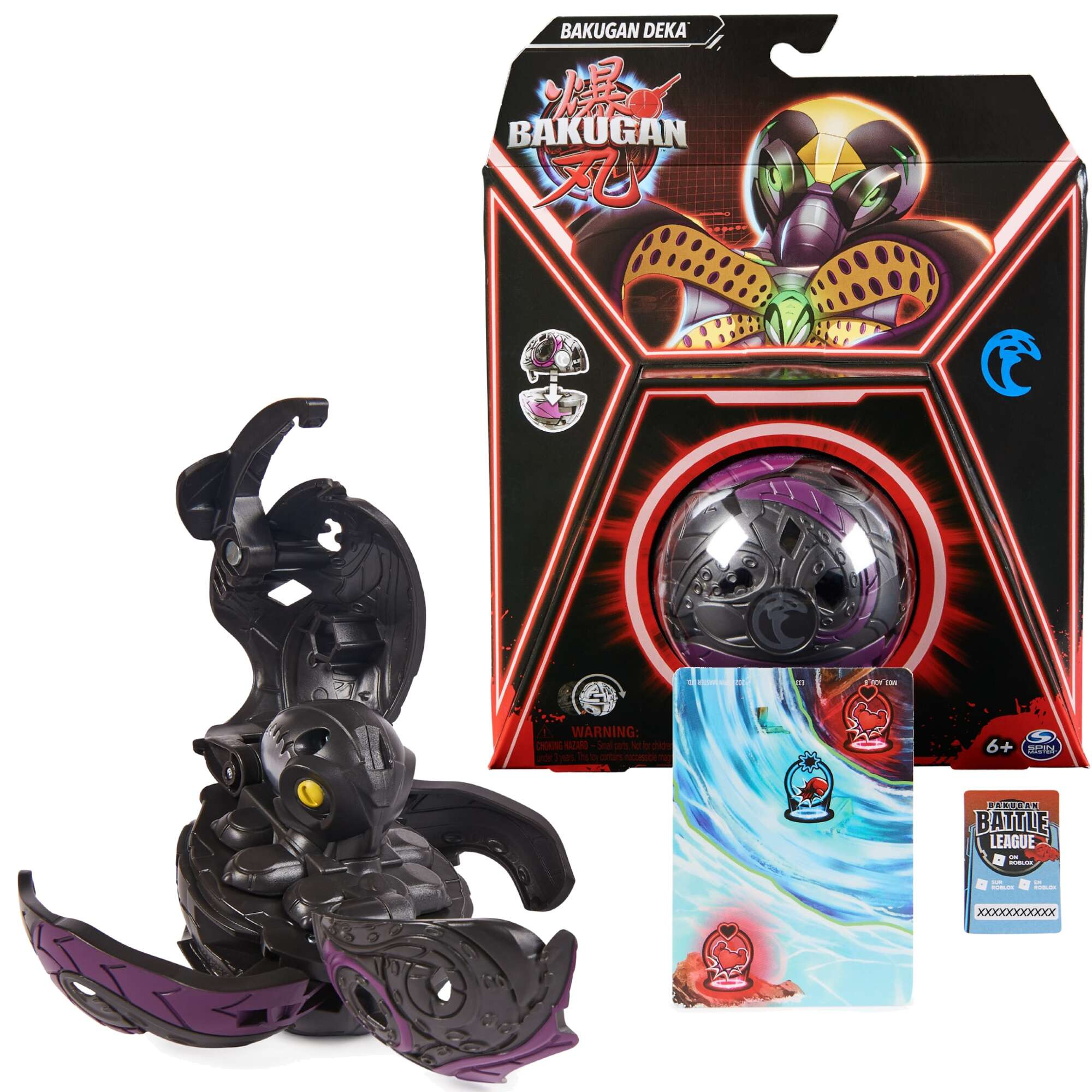 Bakugan Deka Octogan Kula 8 cm Figurka bitewna Gra strategiczna